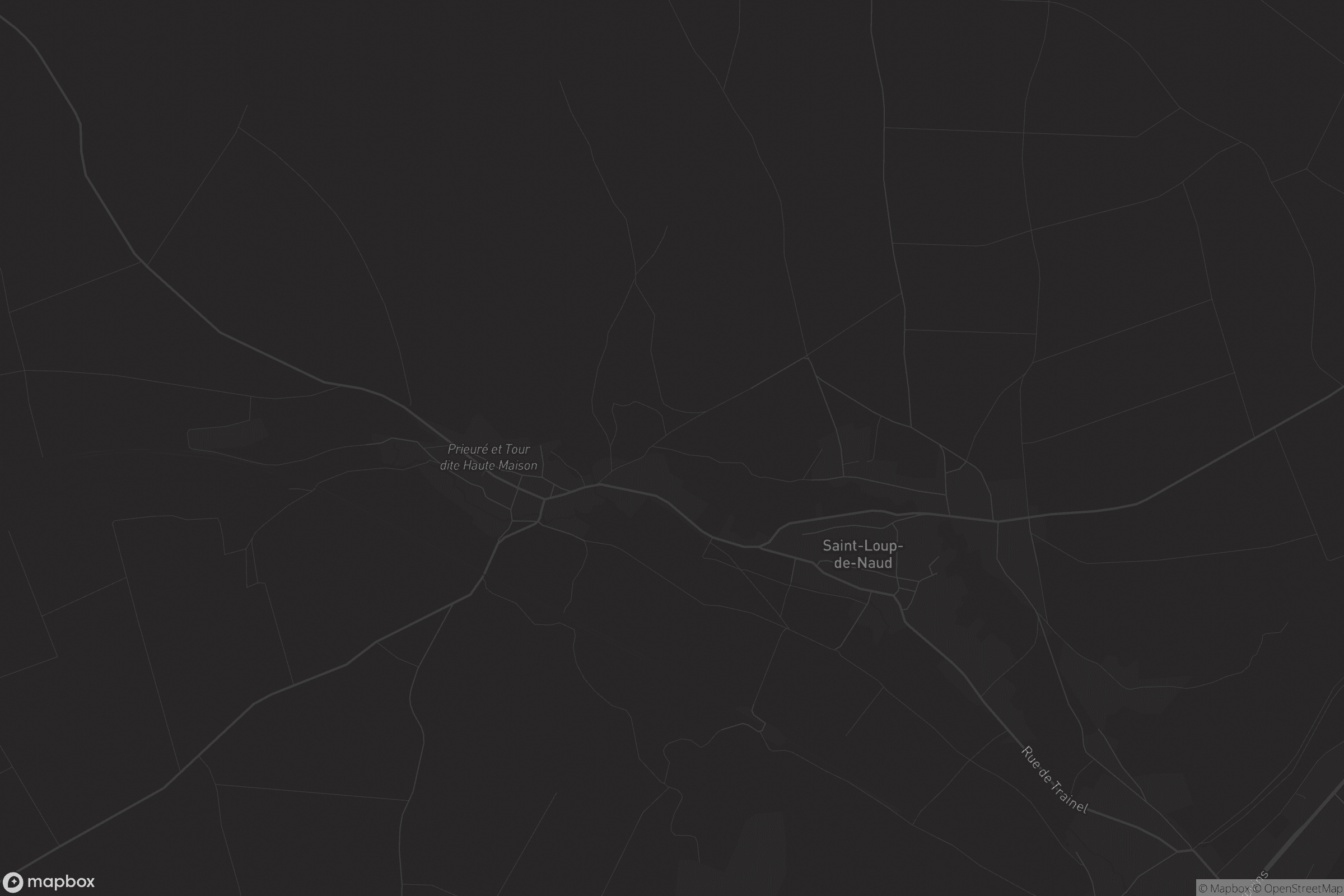 Carte de Saint-Loup-de-Naud