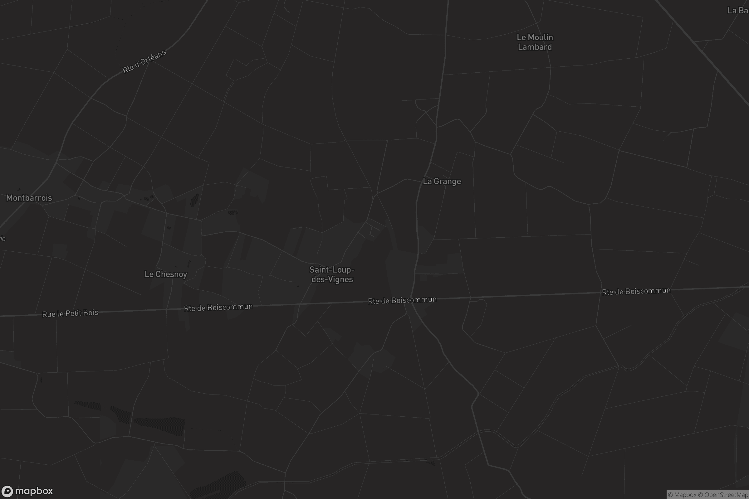 Carte de Saint-Loup-des-Vignes