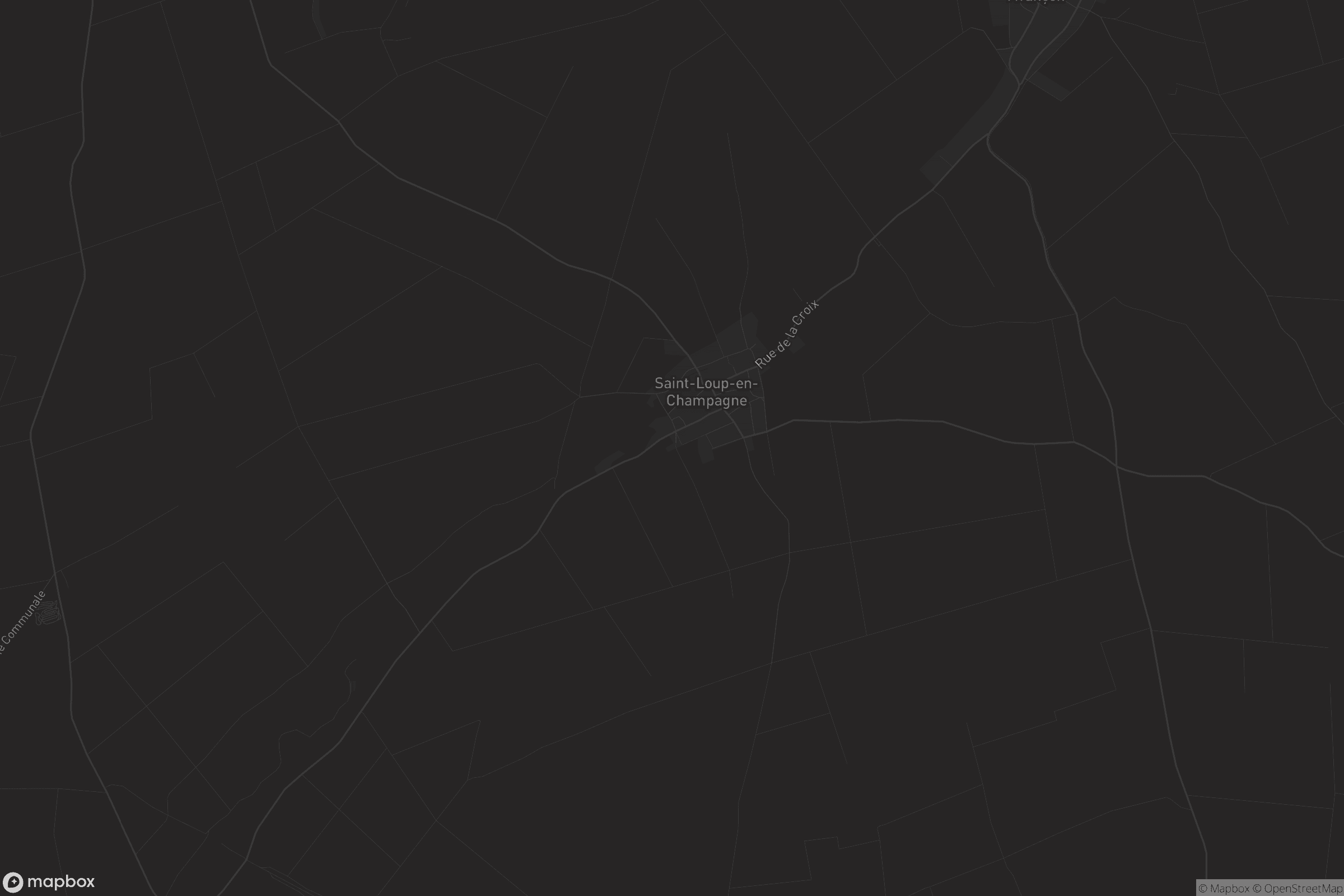 Carte de Saint-Loup-en-Champagne