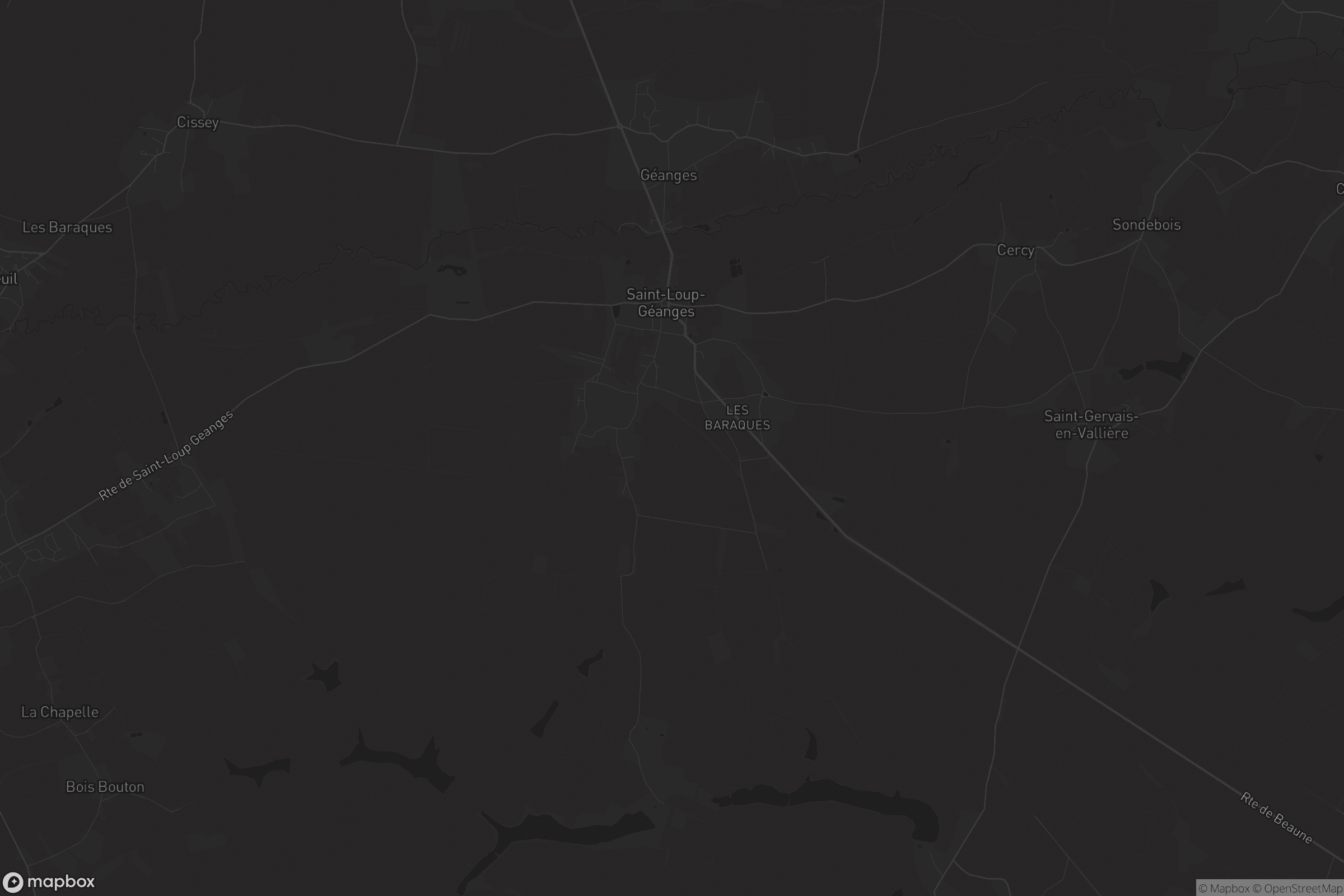 Carte de Saint-Loup-Géanges