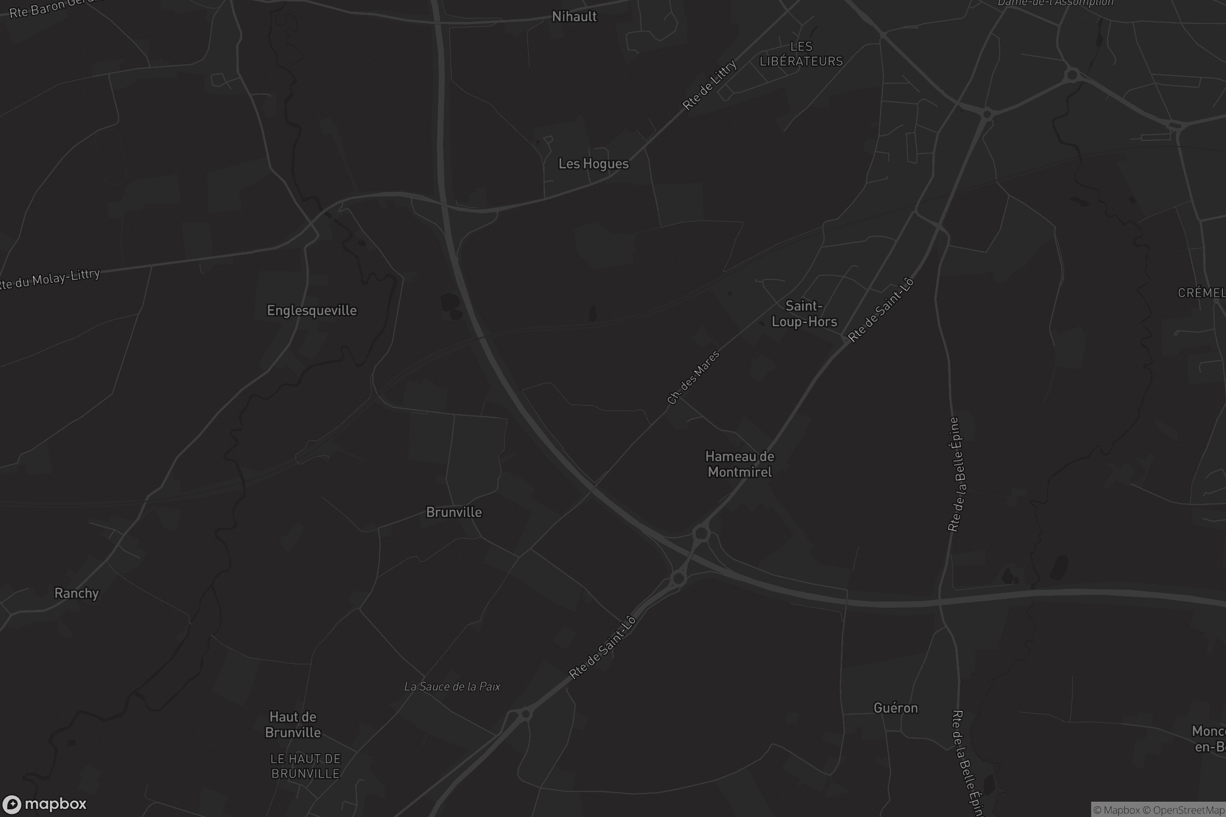 Carte de Saint-Loup-Hors