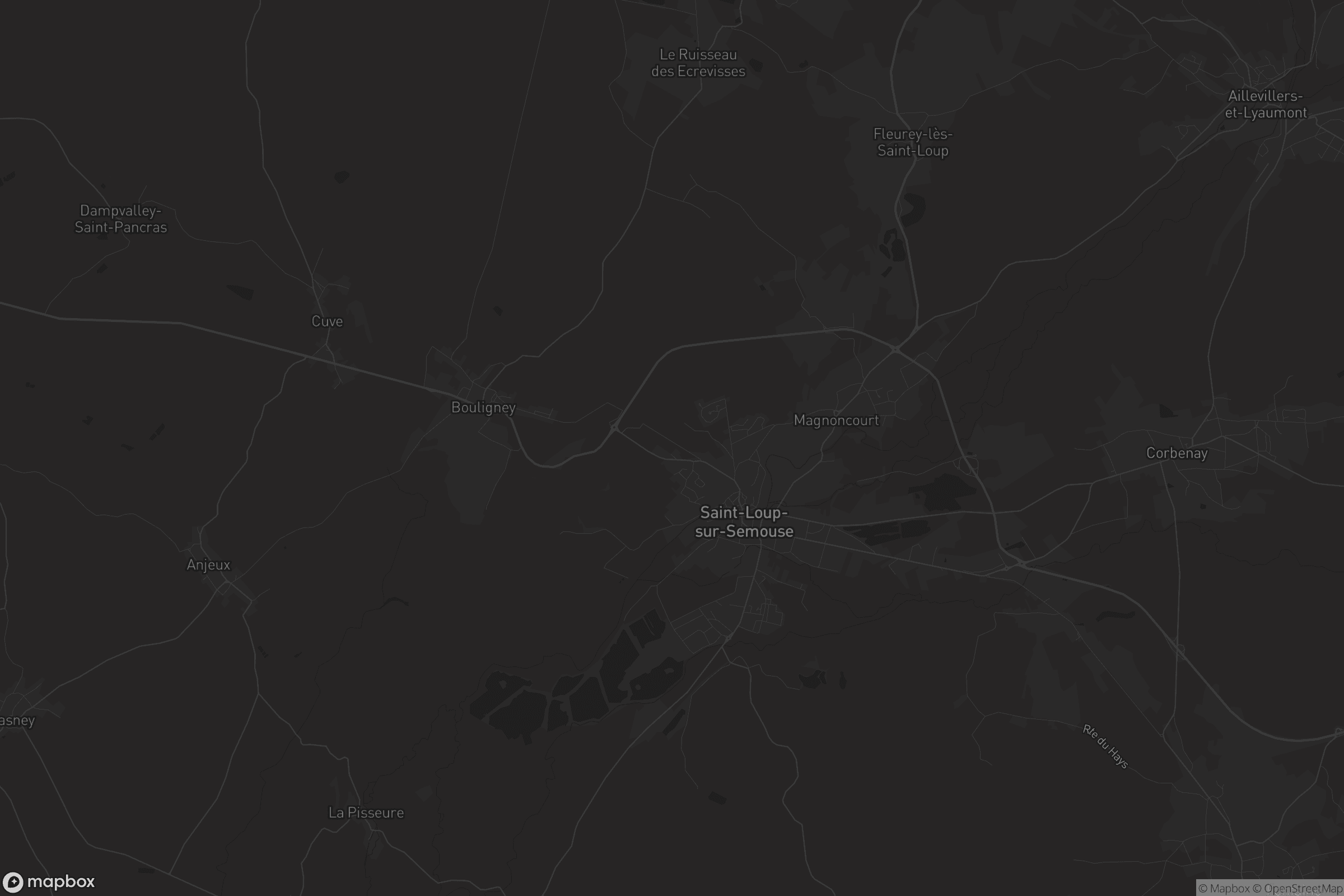 Carte de Saint-Loup-sur-Semouse