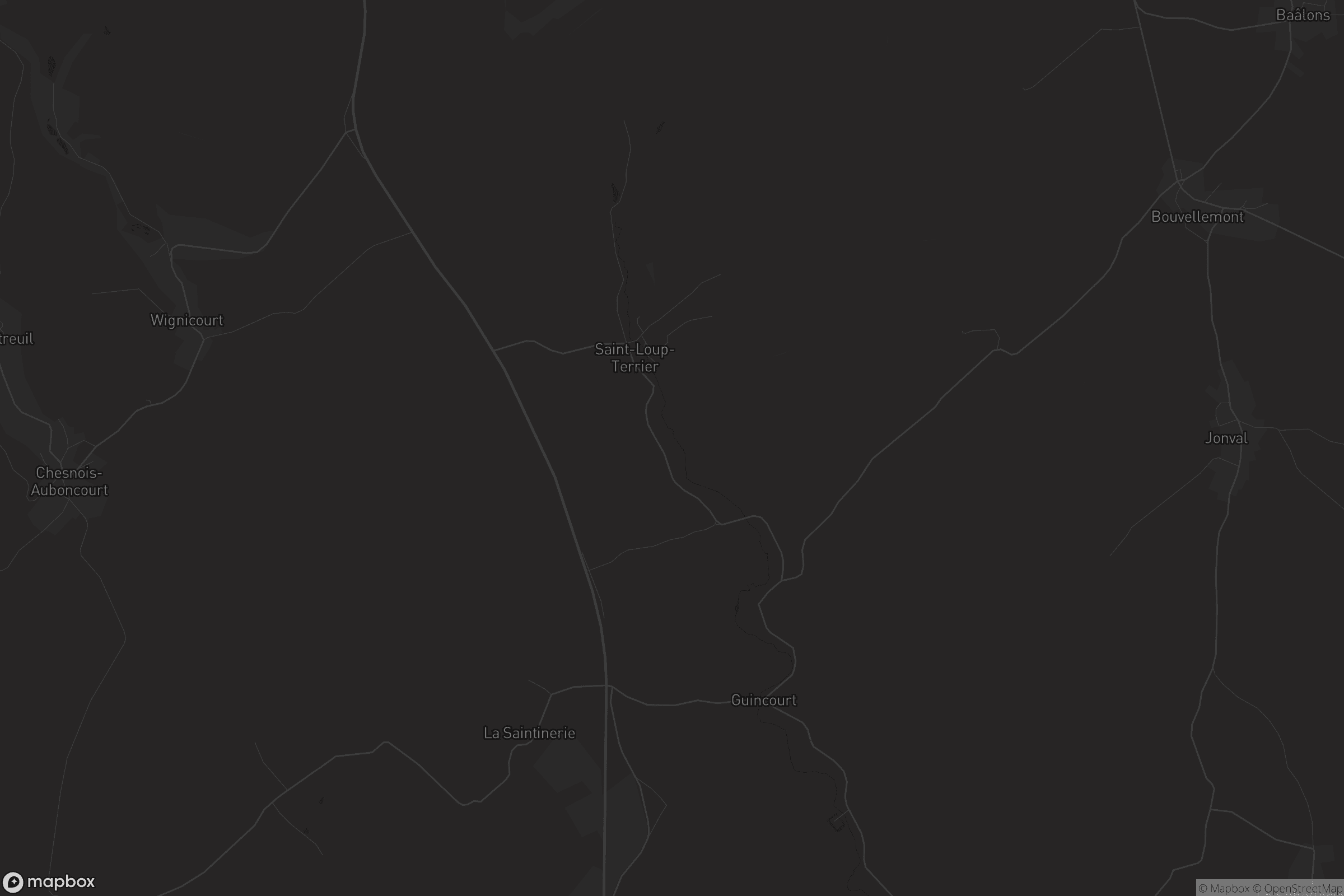 Carte de Saint-Loup-Terrier