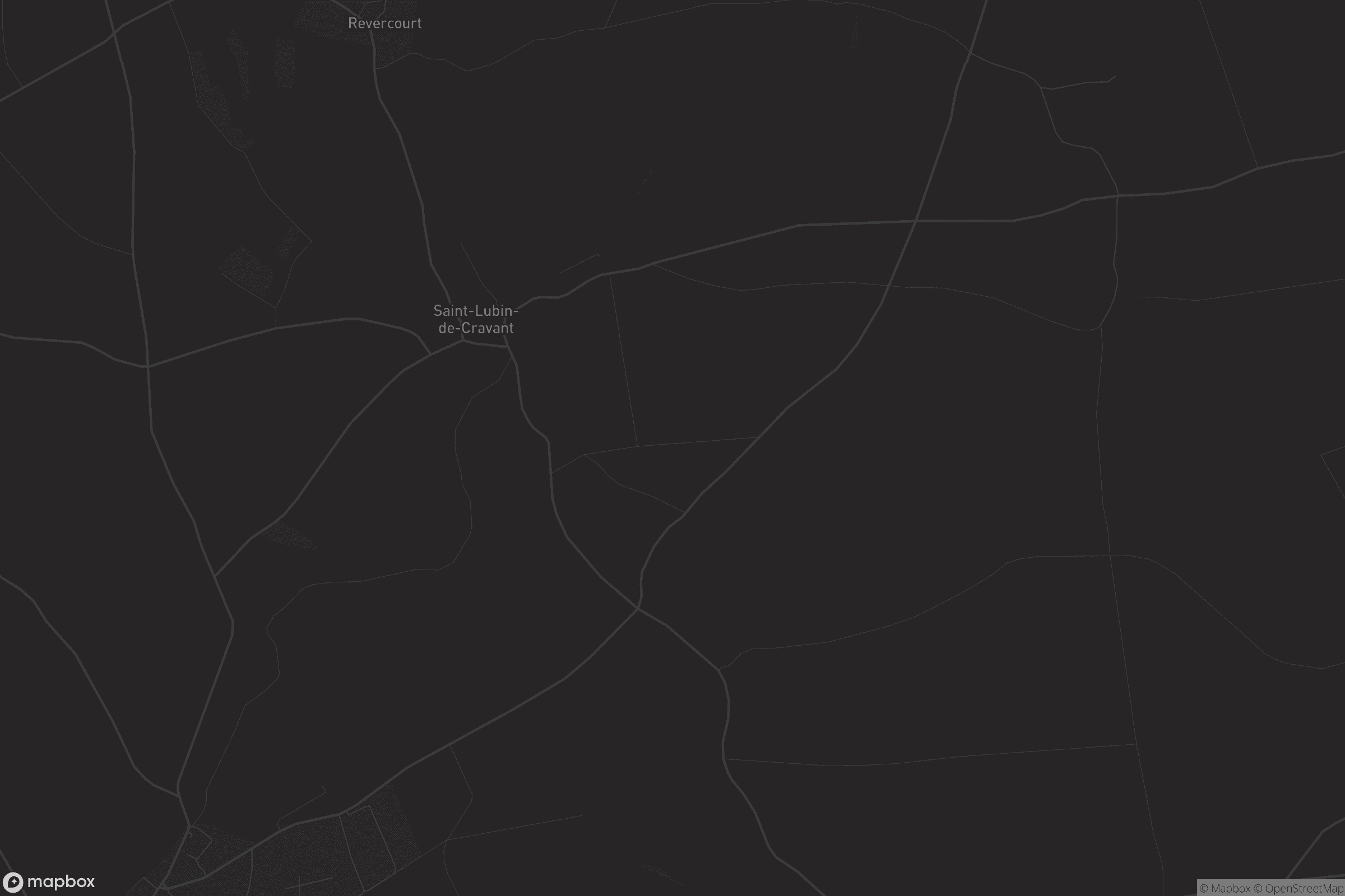 Carte de Saint-Lubin-de-Cravant