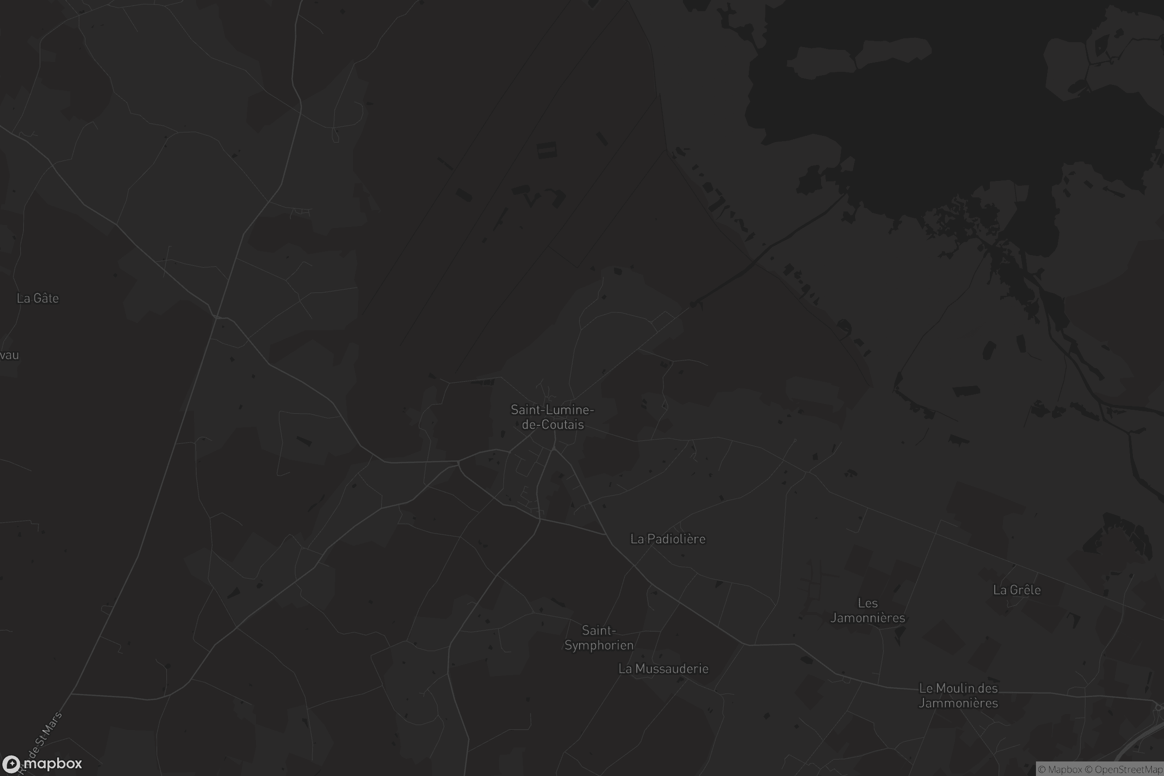 Carte de Saint-Lumine-de-Coutais