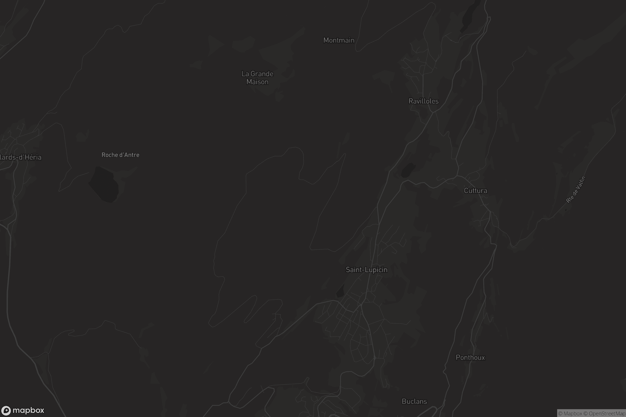 Carte de Saint-Lupicin