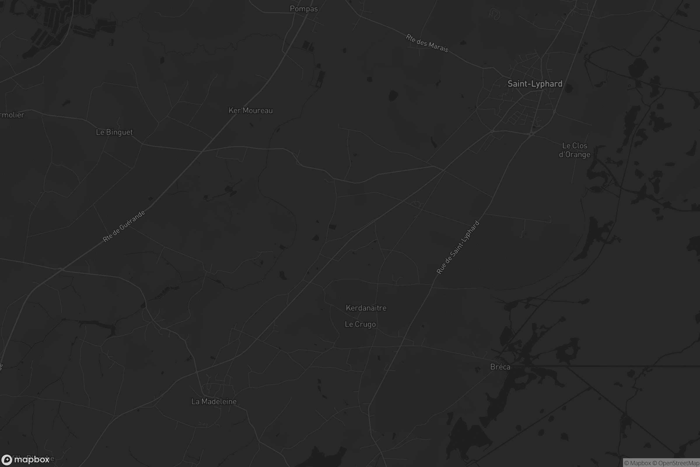 Carte de Saint-Lyphard