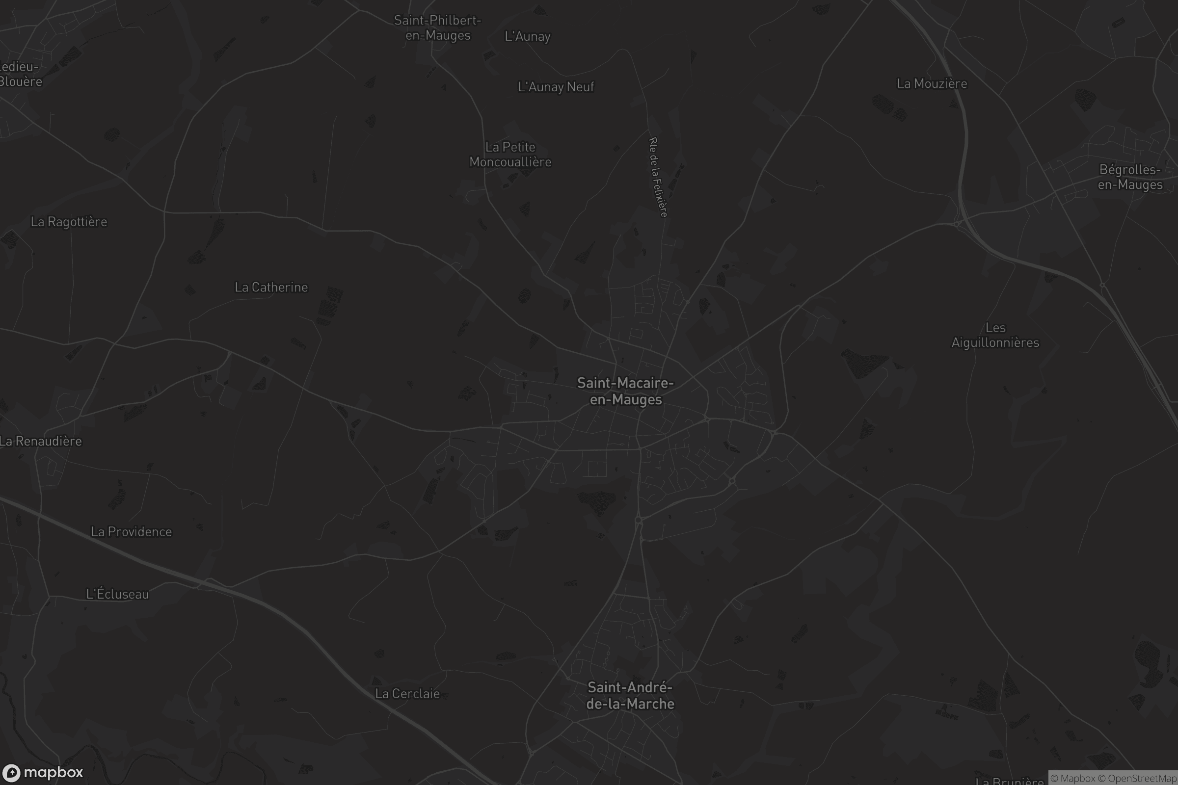 Carte de Saint-Macaire-en-Mauges