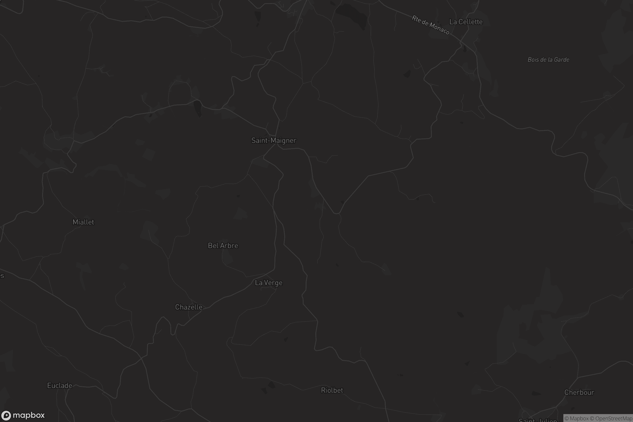 Carte de Saint-Maigner