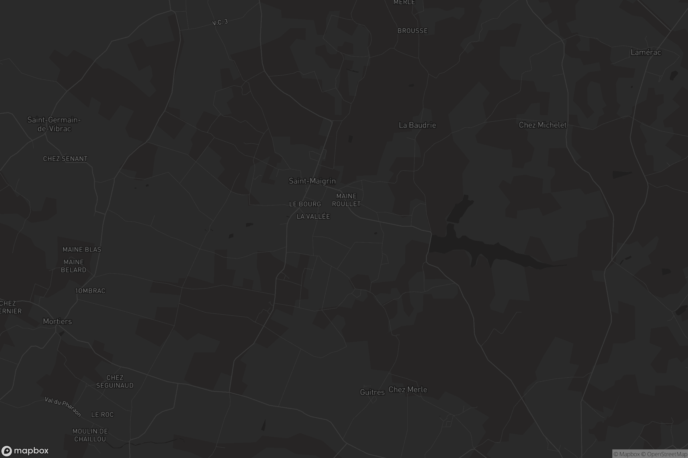 Carte de Saint-Maigrin