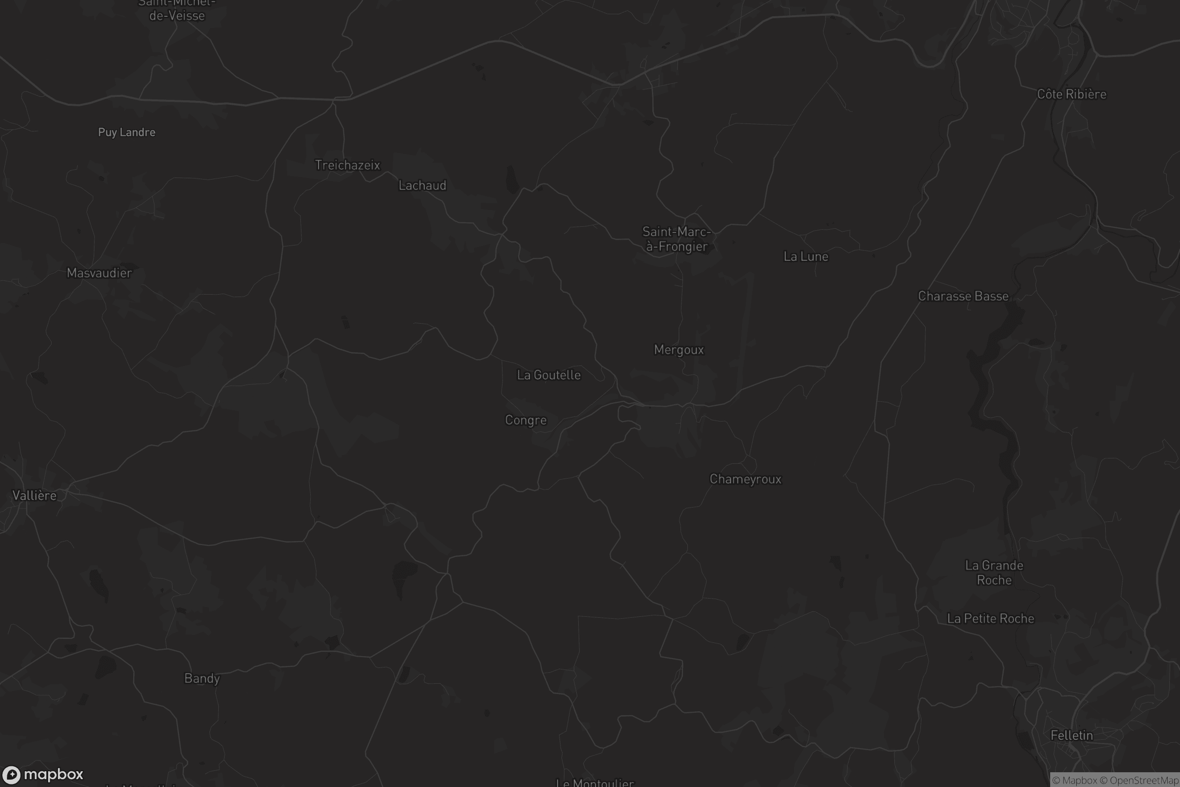 Carte de Saint-Marc-à-Frongier