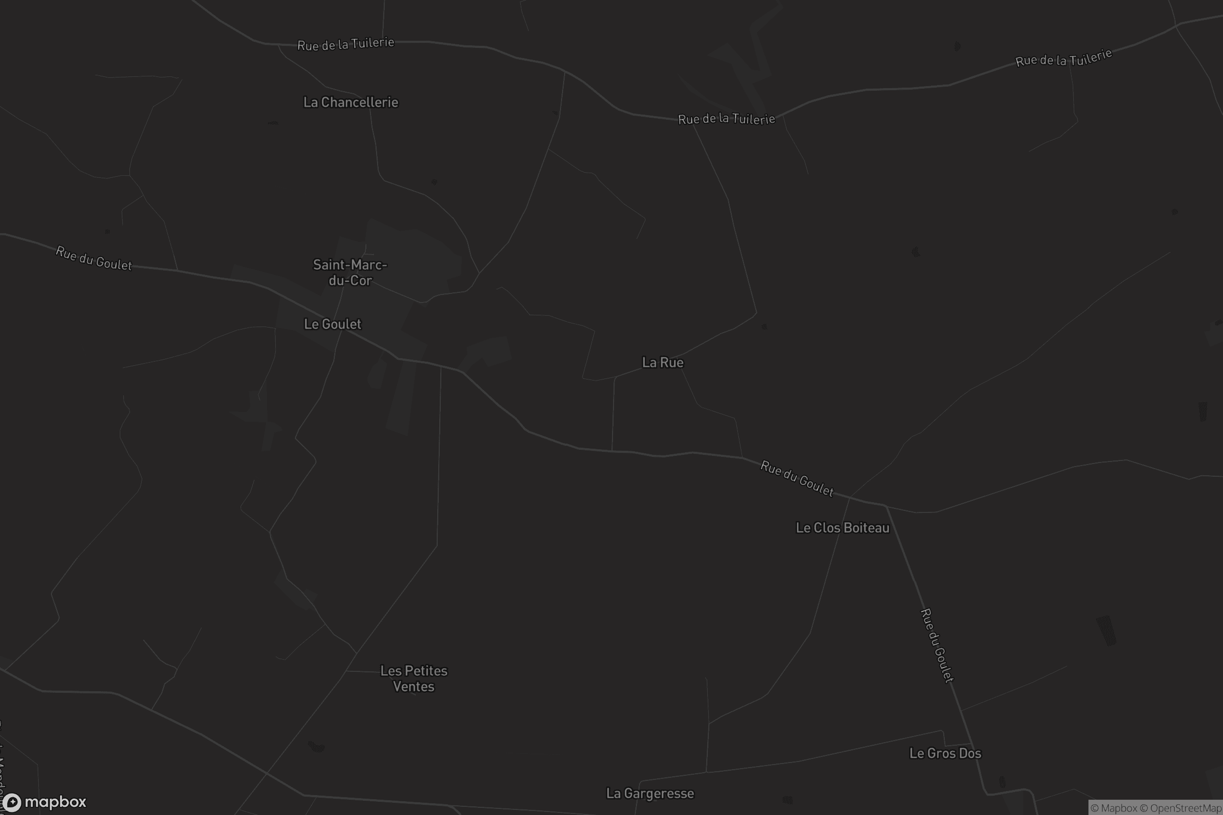 Carte de Saint-Marc-du-Cor