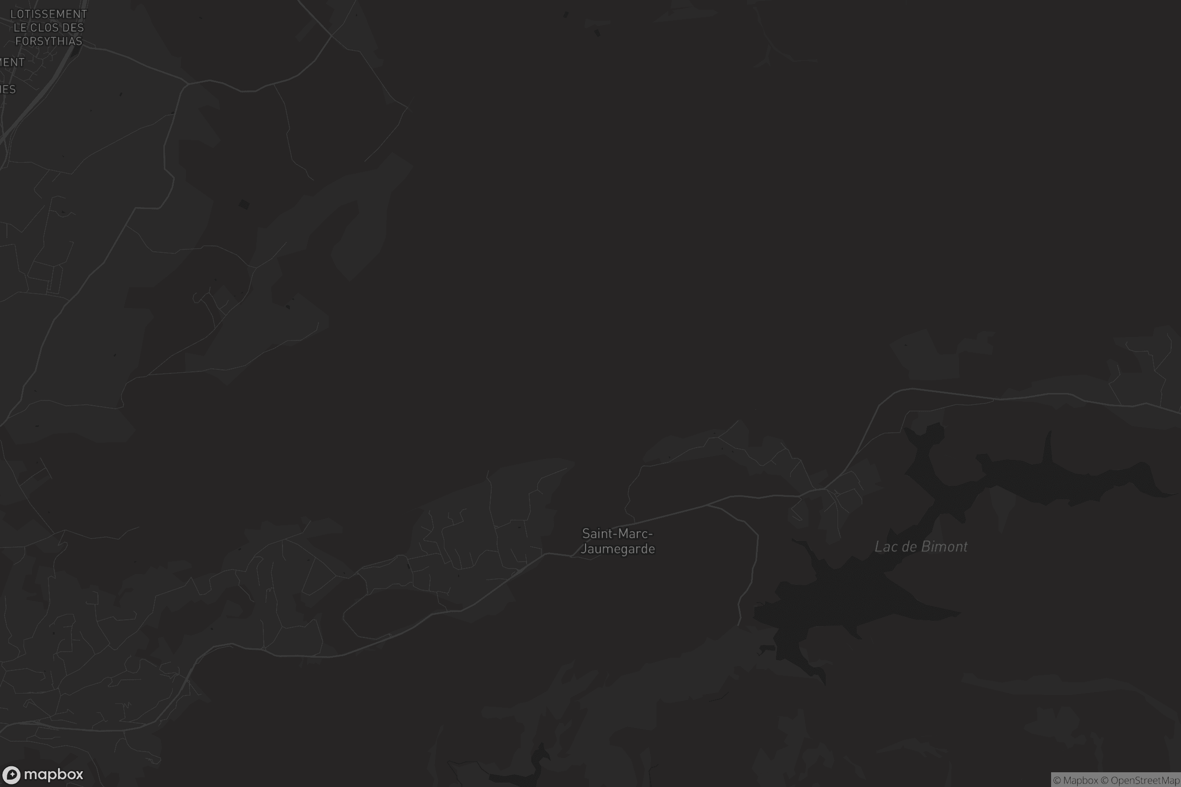 Carte de Saint-Marc-Jaumegarde