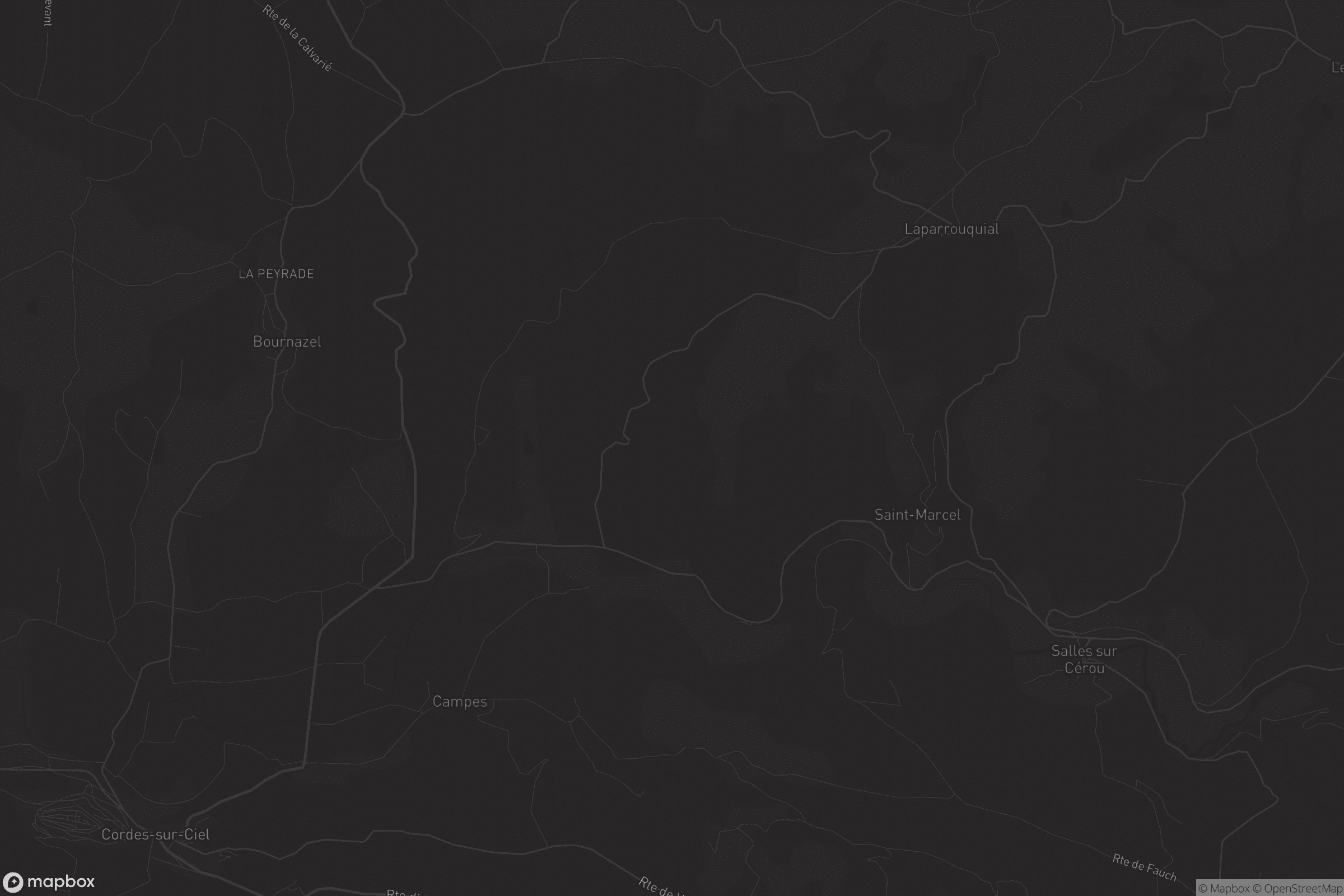 Carte de Saint-Marcel-Campes