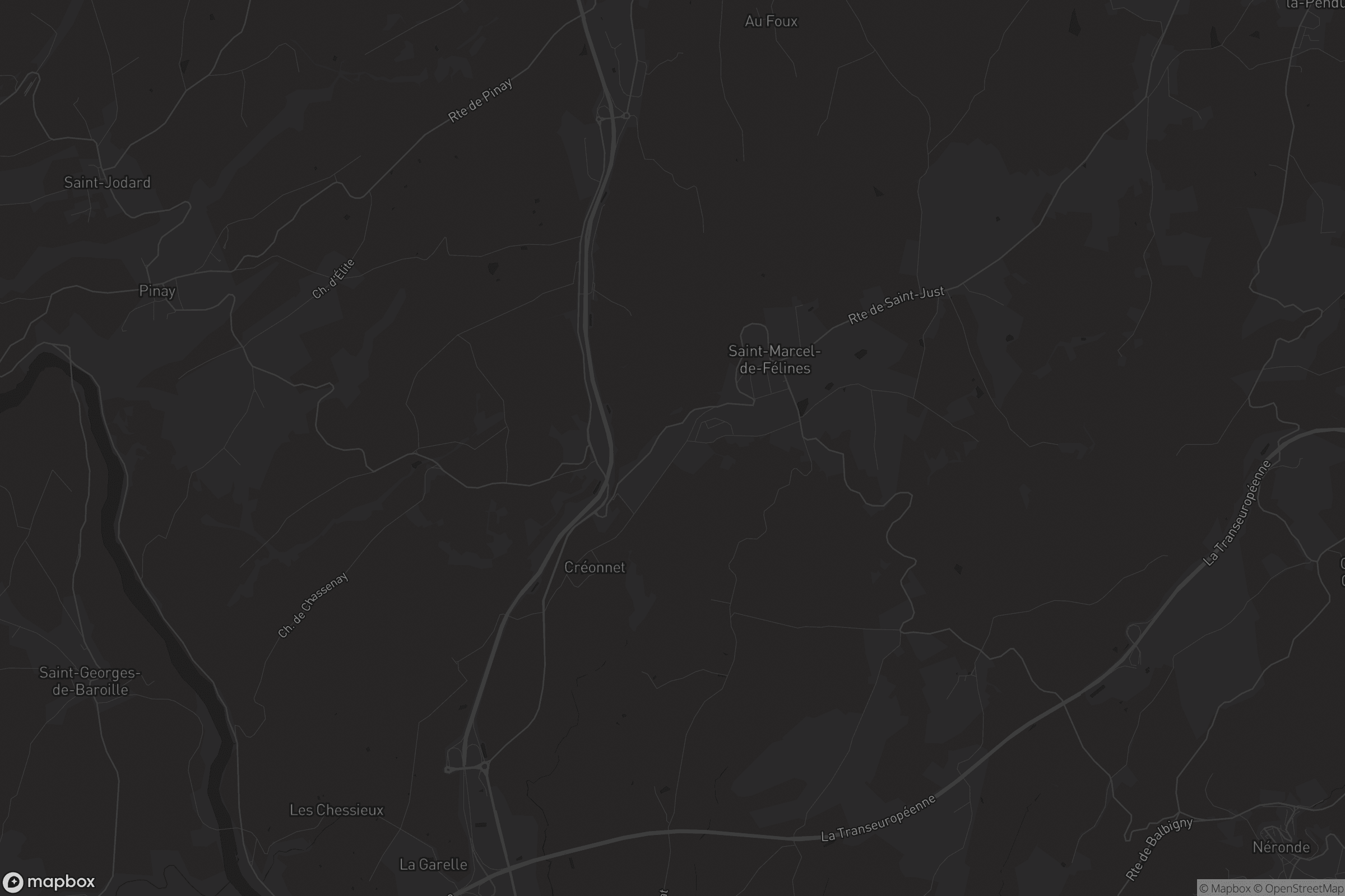 Carte de Saint-Marcel-de-Félines