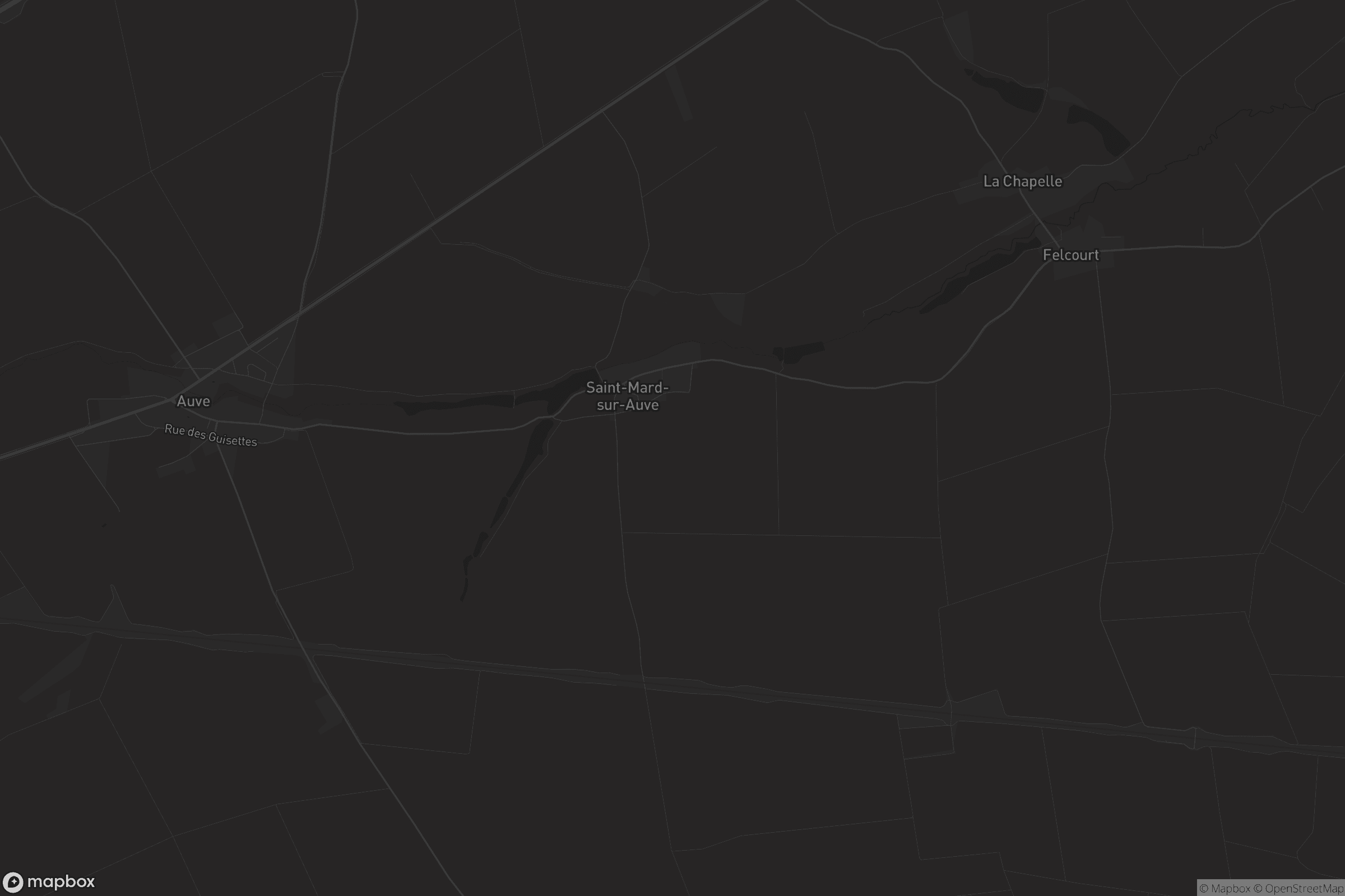 Carte de Saint-Mard-sur-Auve