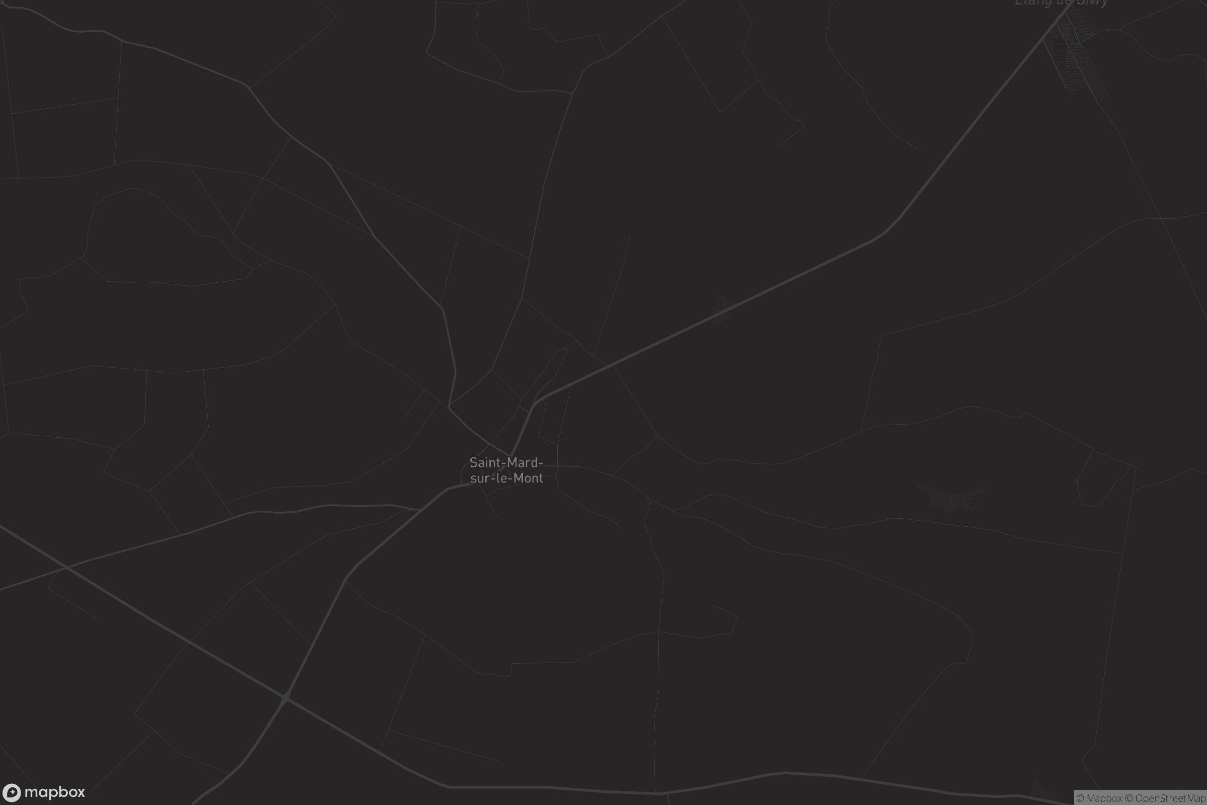 Carte de Saint-Mard-sur-le-Mont