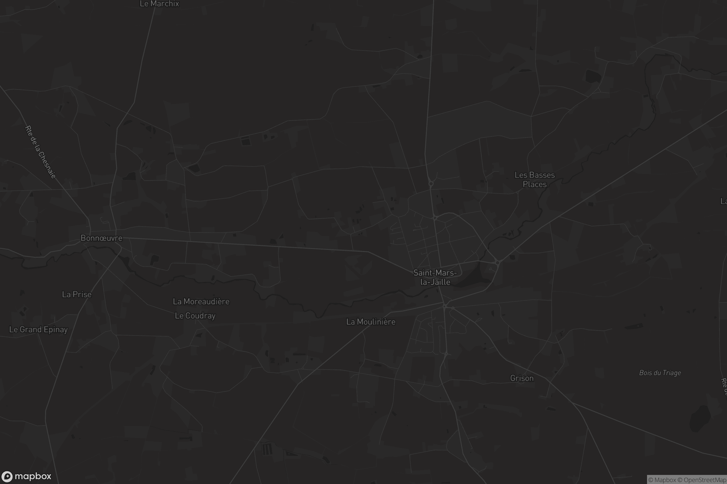 Carte de Saint-Mars-la-Jaille