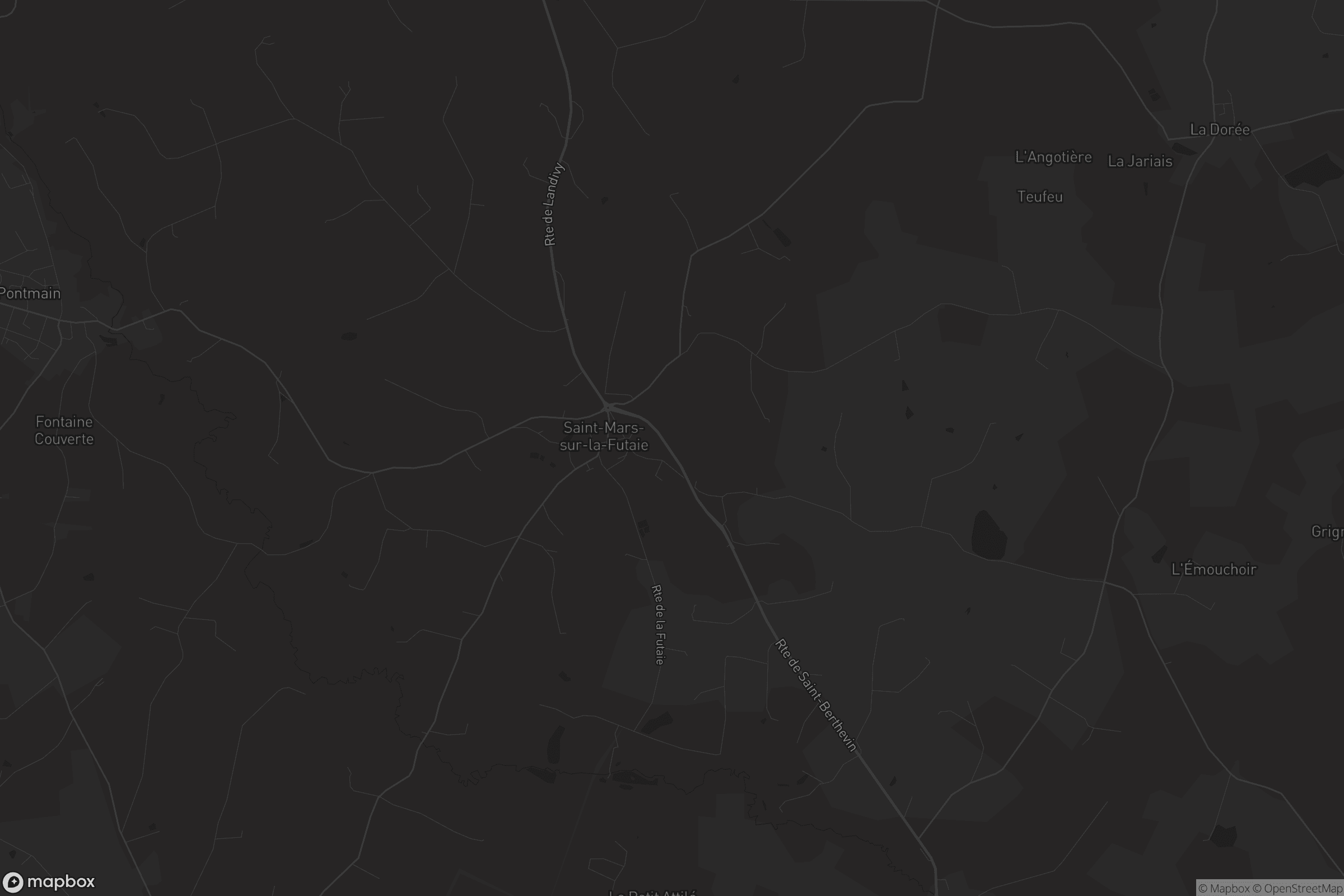 Carte de Saint-Mars-sur-la-Futaie