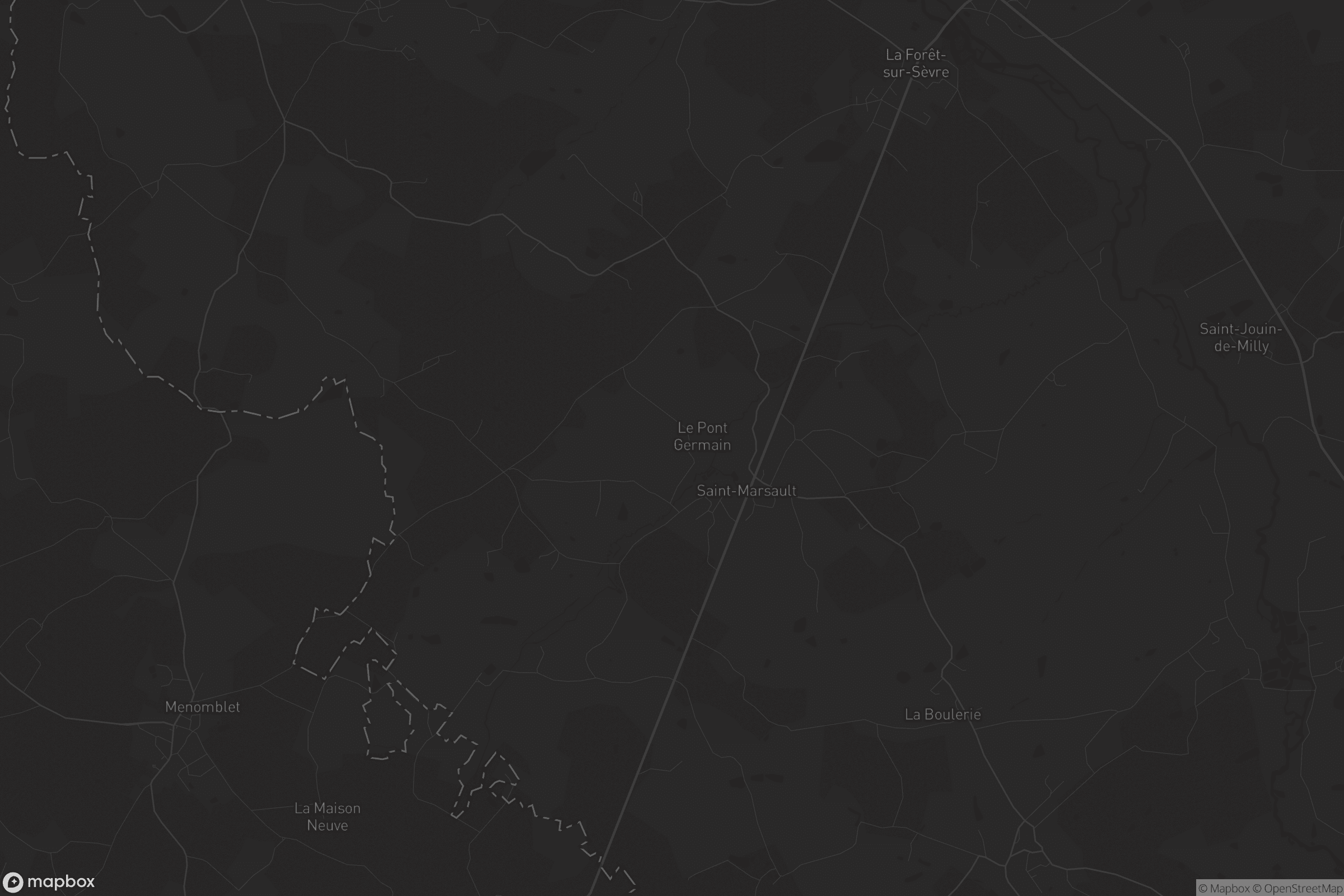 Carte de Saint-Marsault