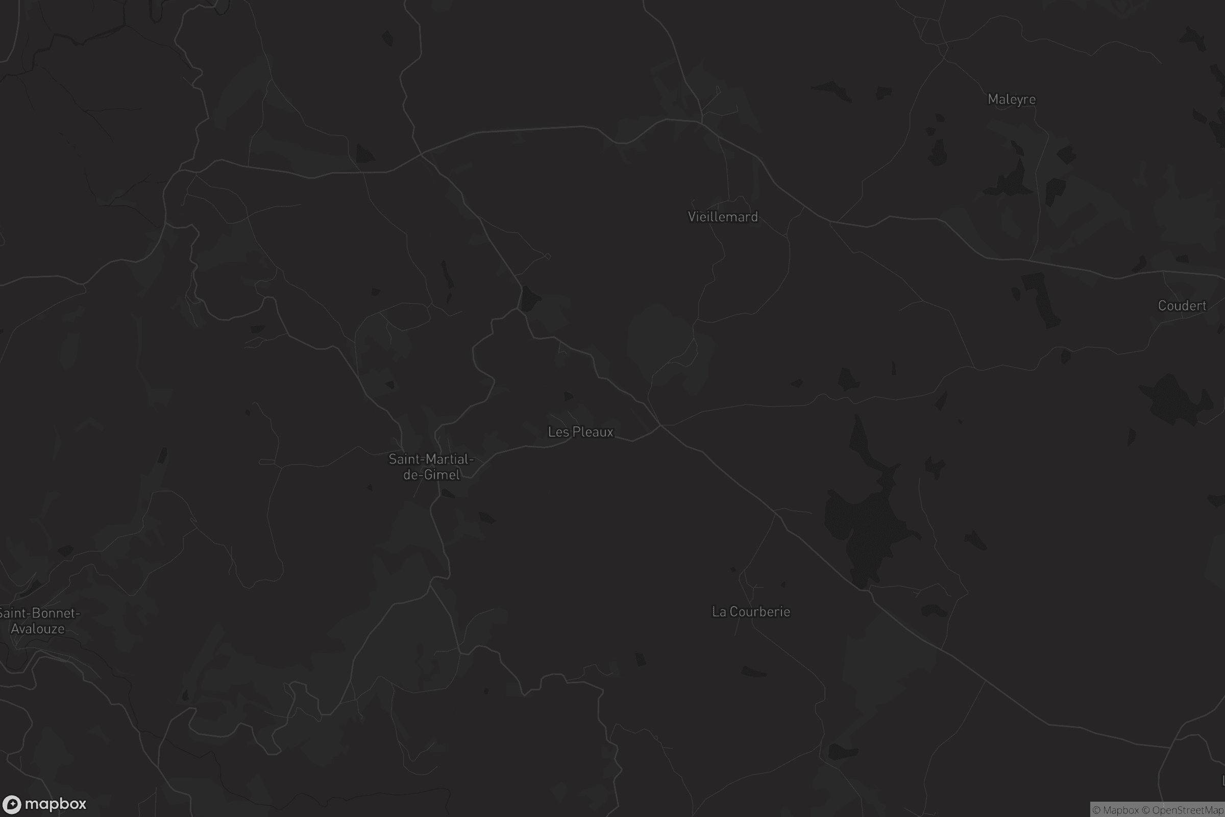 Carte de Saint-Martial-de-Gimel