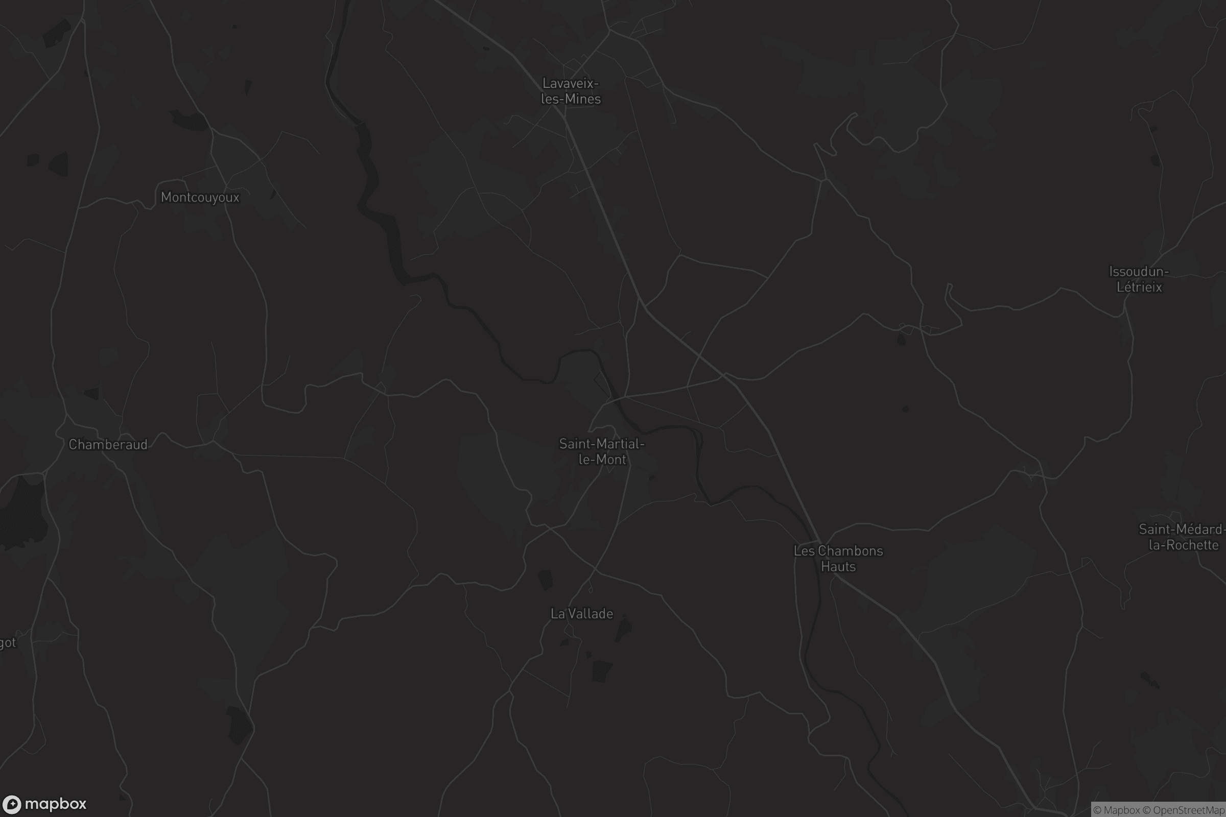 Carte de Saint-Martial-le-Mont