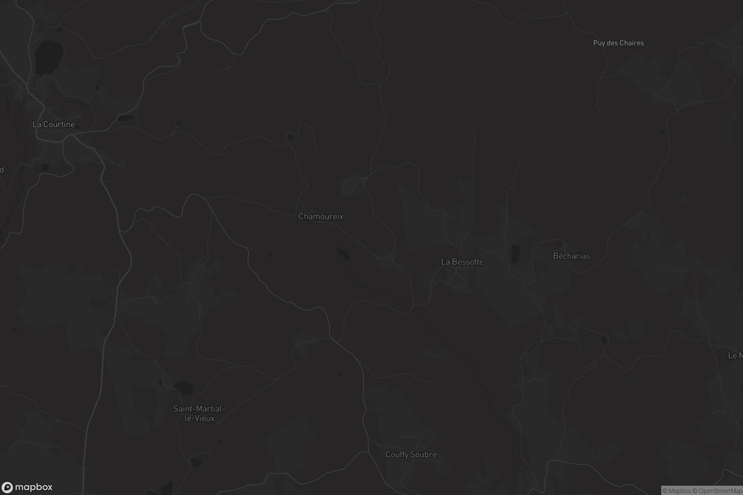 Carte de Saint-Martial-le-Vieux