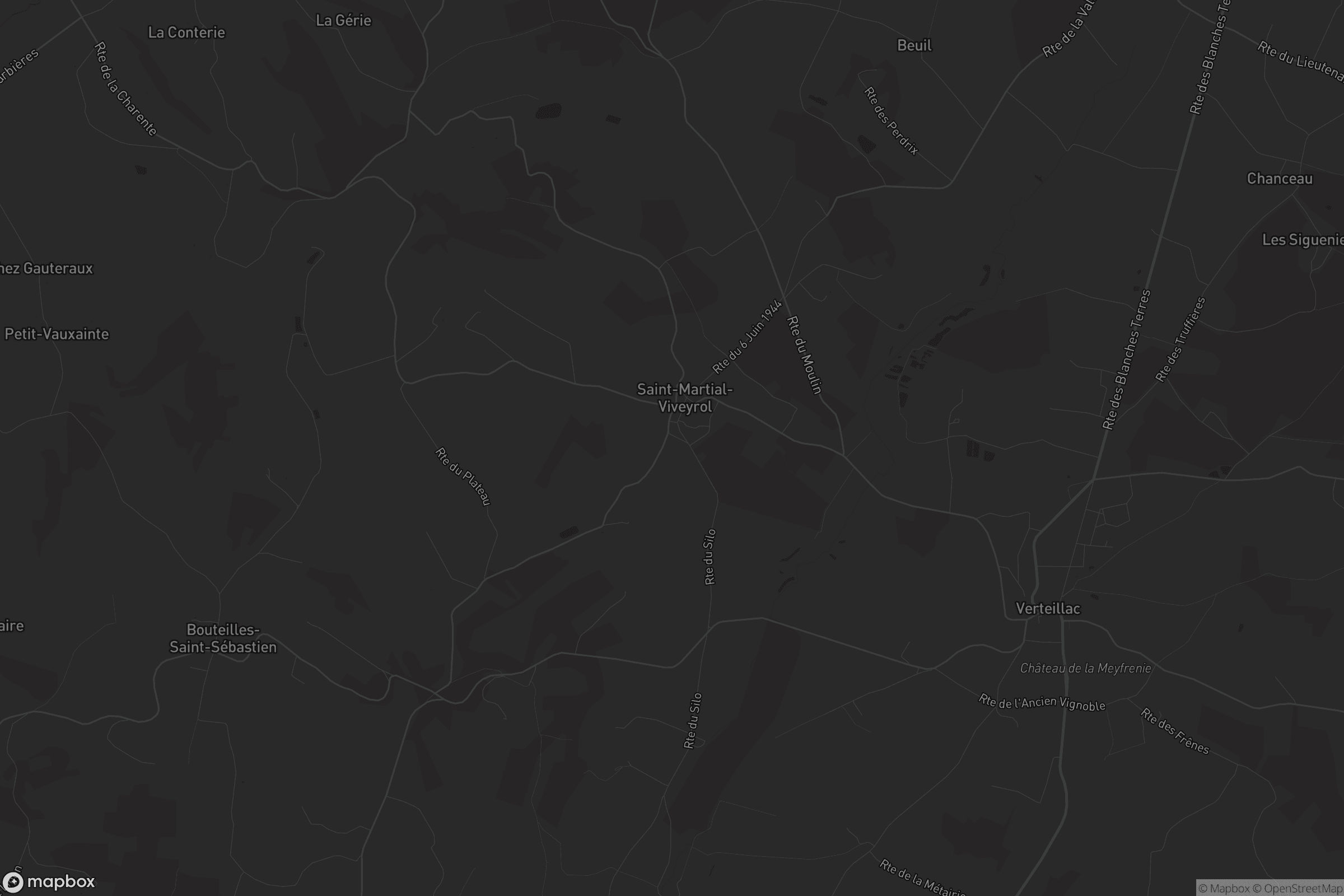 Carte de Saint-Martial-Viveyrol