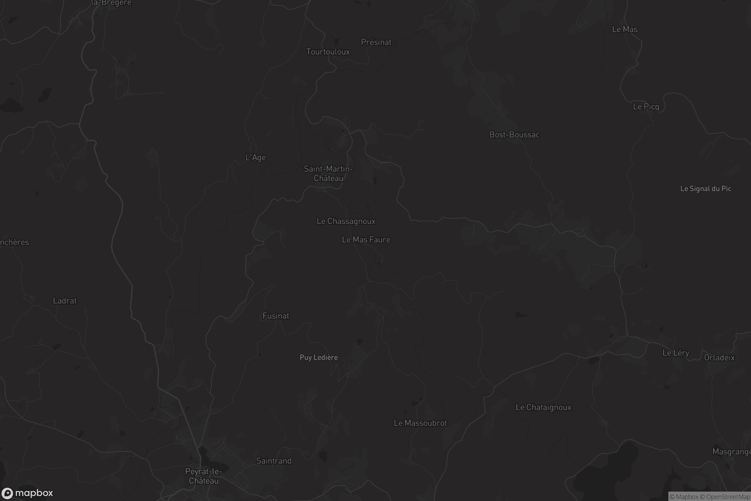 Carte de Saint-Martin-Château