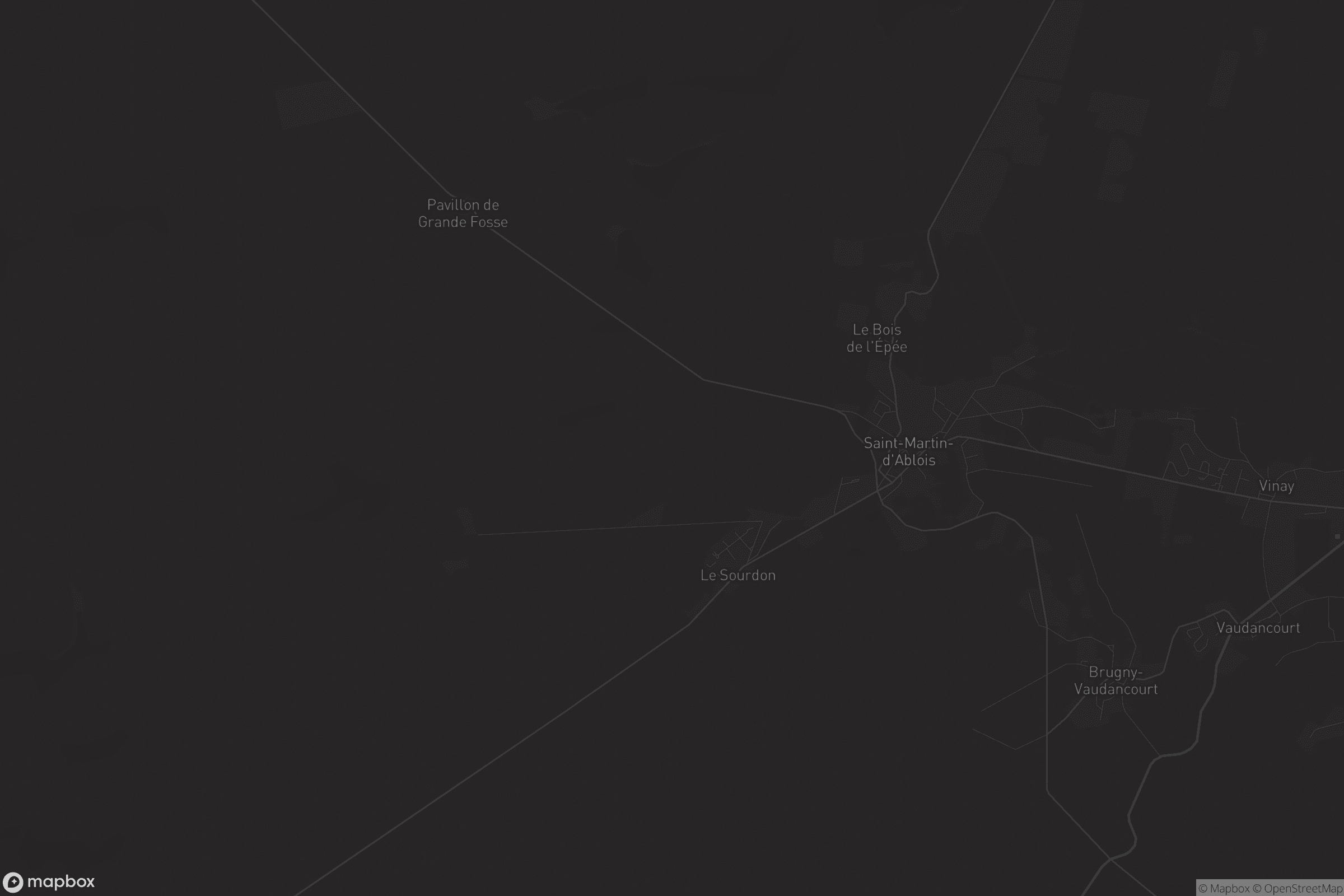 Carte de Saint-Martin-d'Ablois