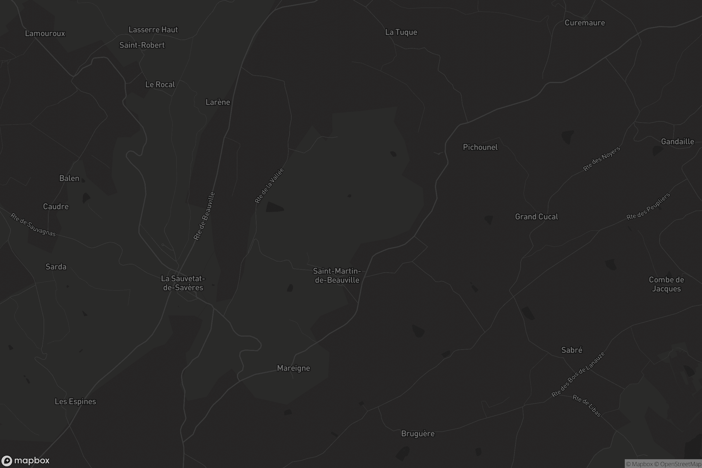 Carte de Saint-Martin-de-Beauville