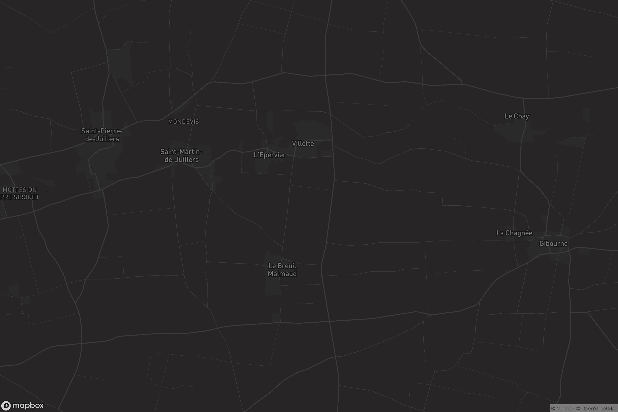 Carte de Saint-Martin-de-Juillers