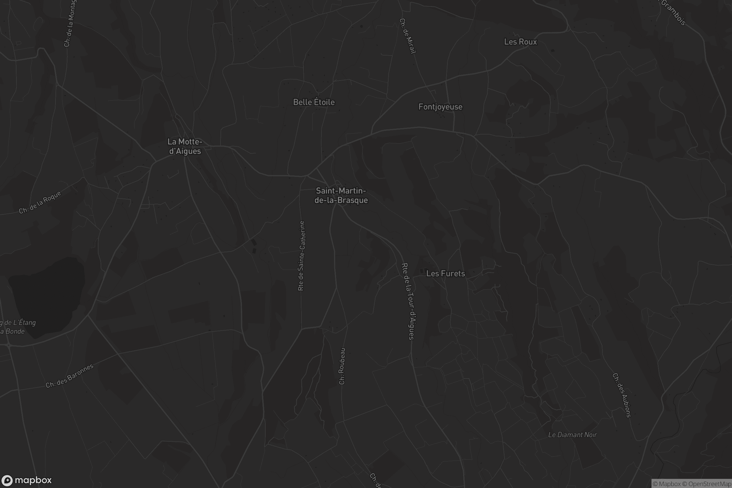 Carte de Saint-Martin-de-la-Brasque