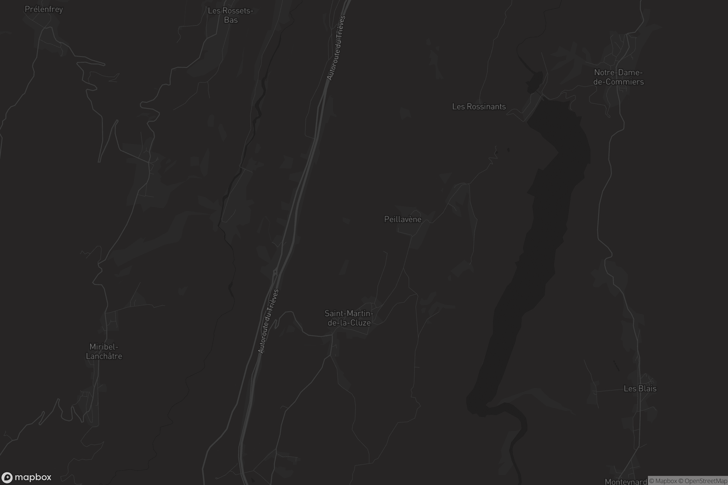 Carte de Saint-Martin-de-la-Cluze