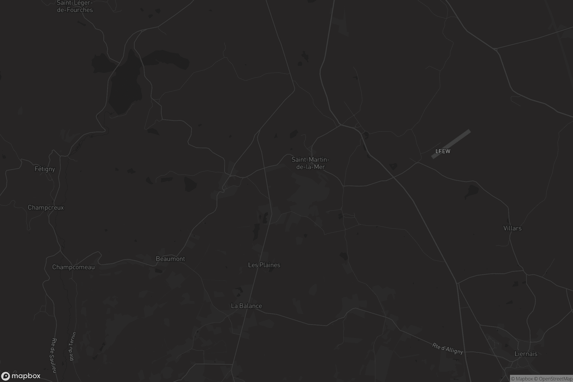 Carte de Saint-Martin-de-la-Mer