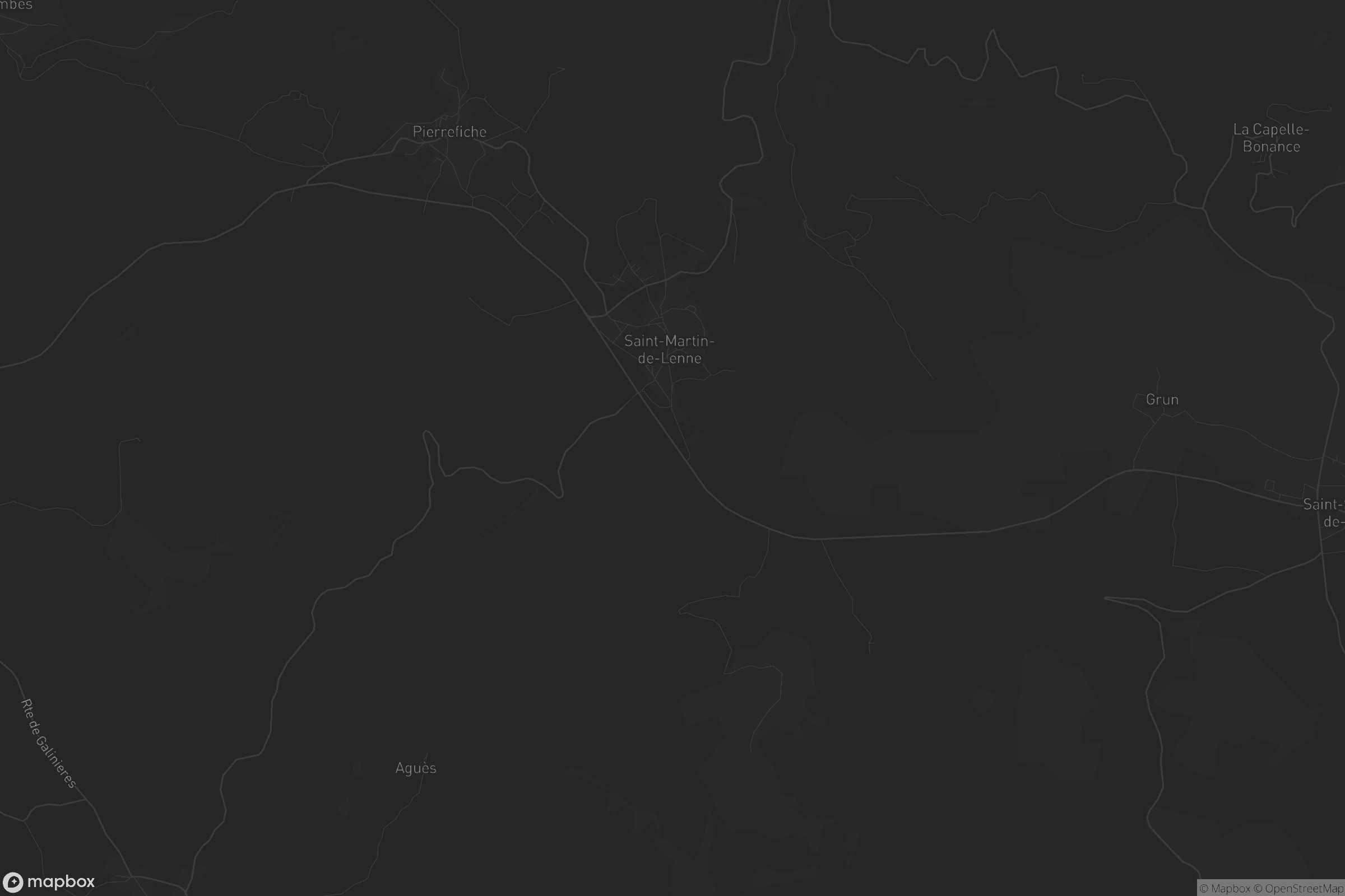 Carte de Saint-Martin-de-Lenne