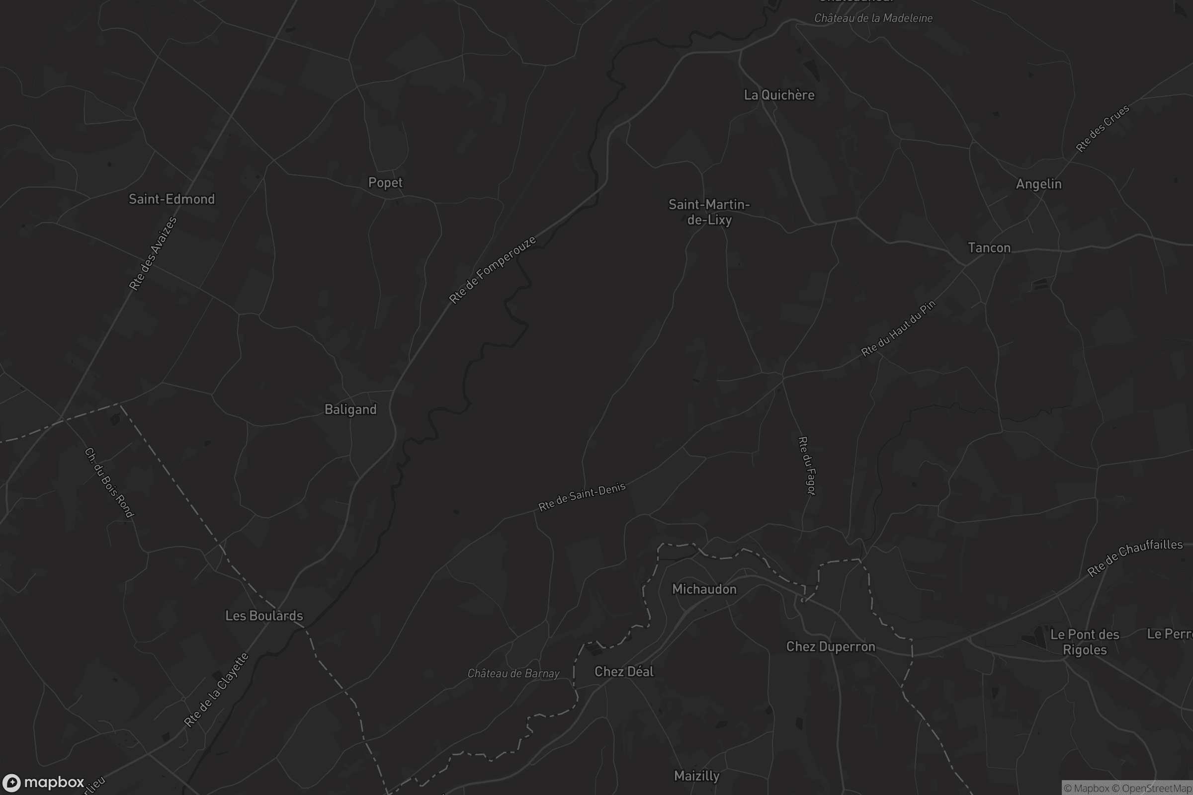 Carte de Saint-Martin-de-Lixy