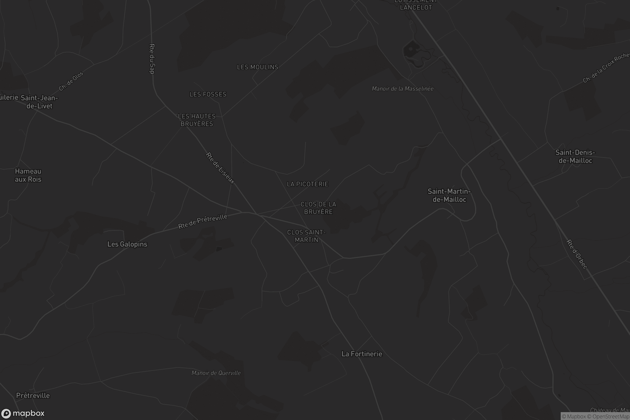 Carte de Saint-Martin-de-Mailloc