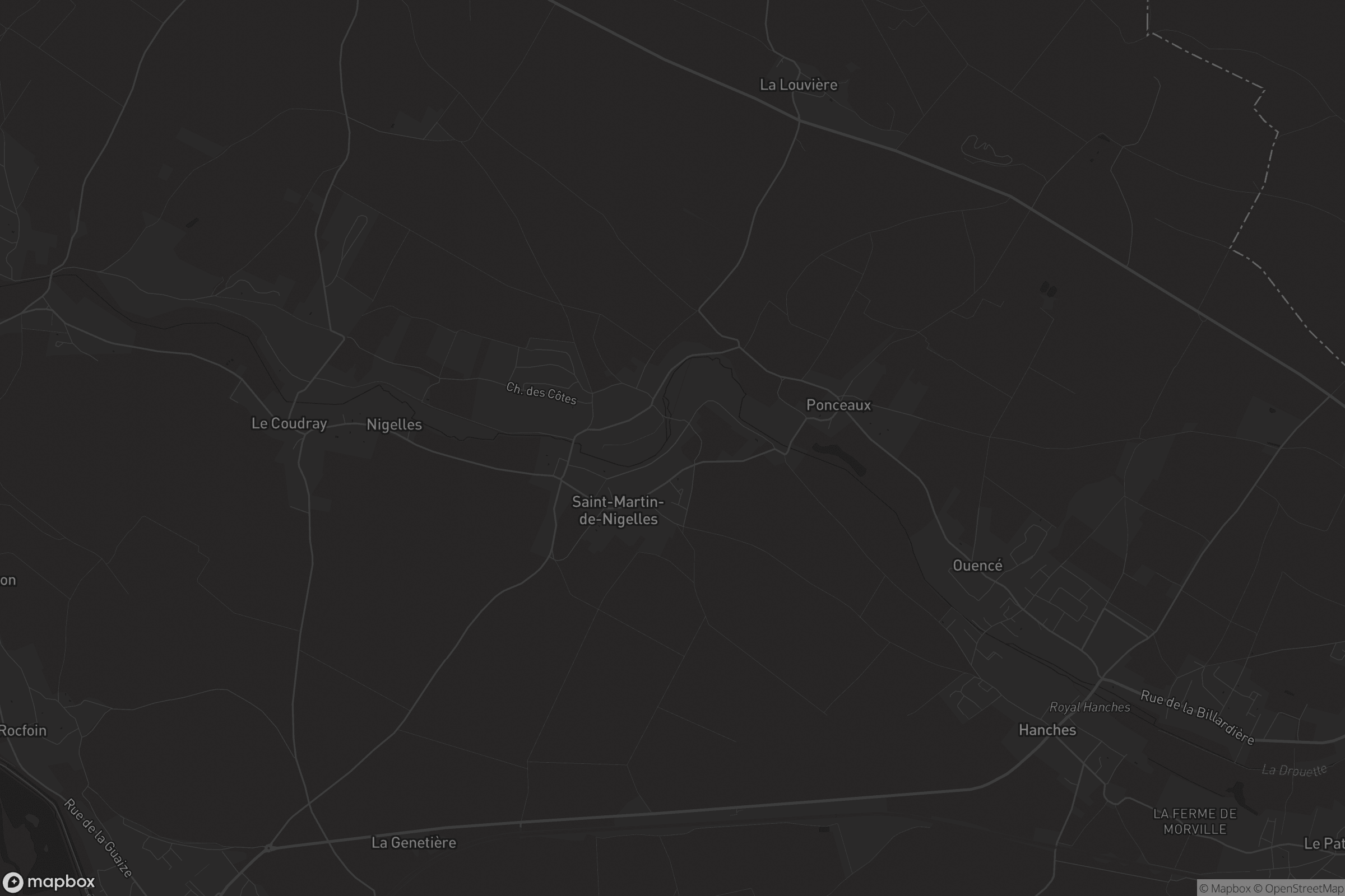 Carte de Saint-Martin-de-Nigelles