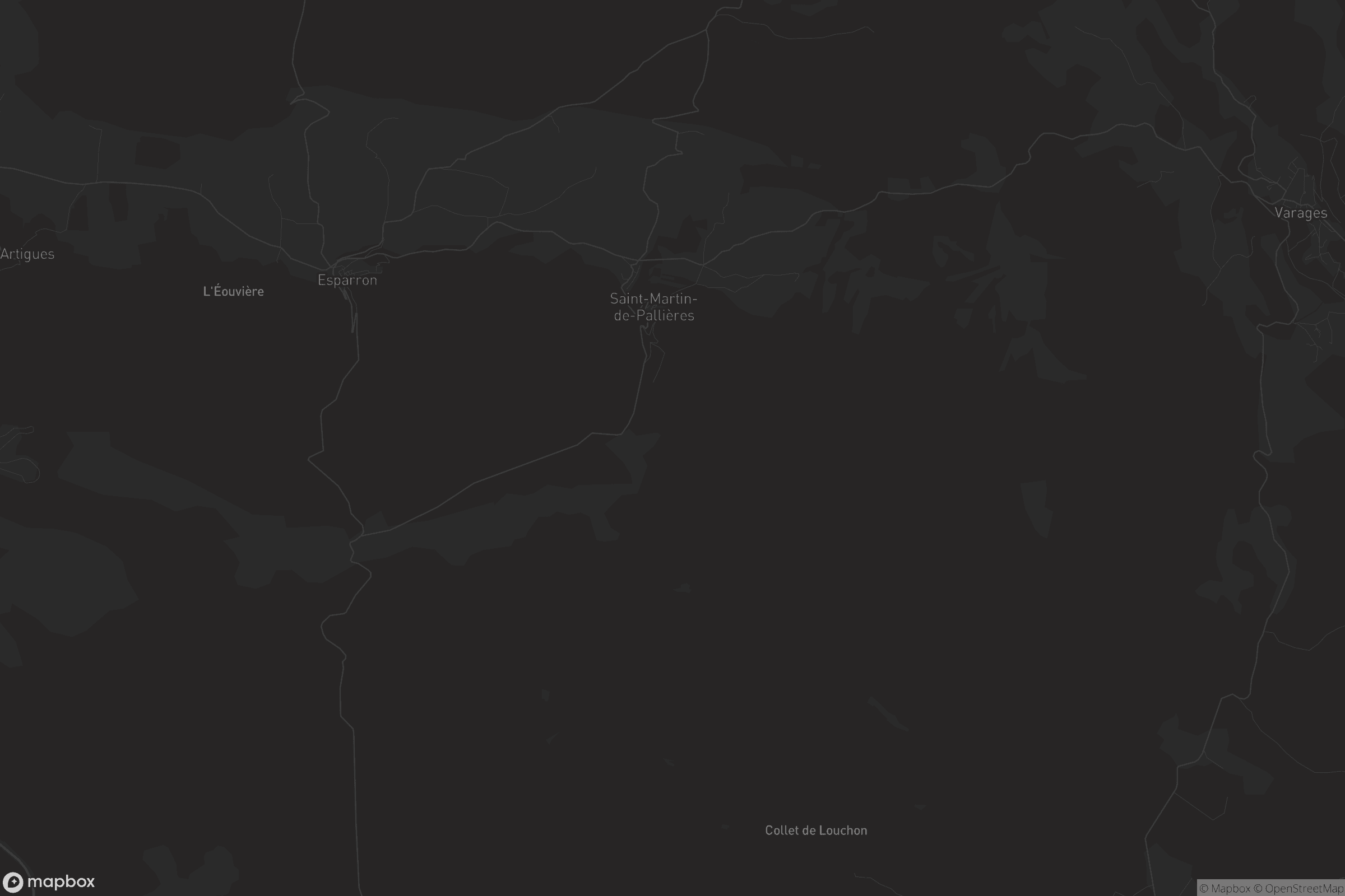 Carte de Saint-Martin-de-Pallières