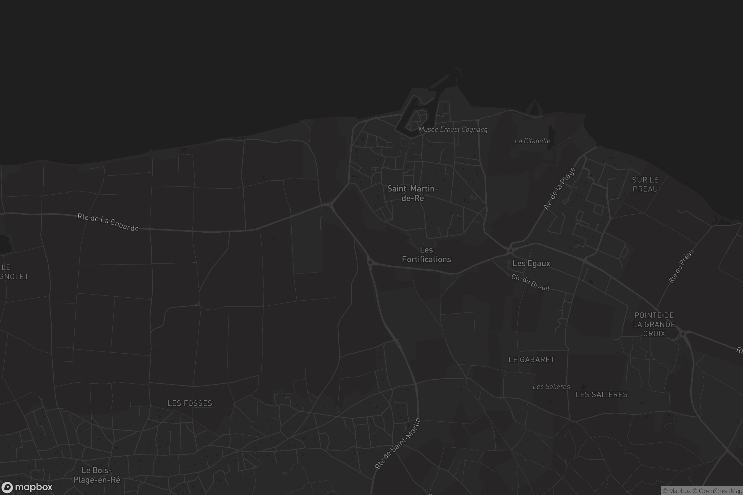 Carte de Saint-Martin-de-Ré