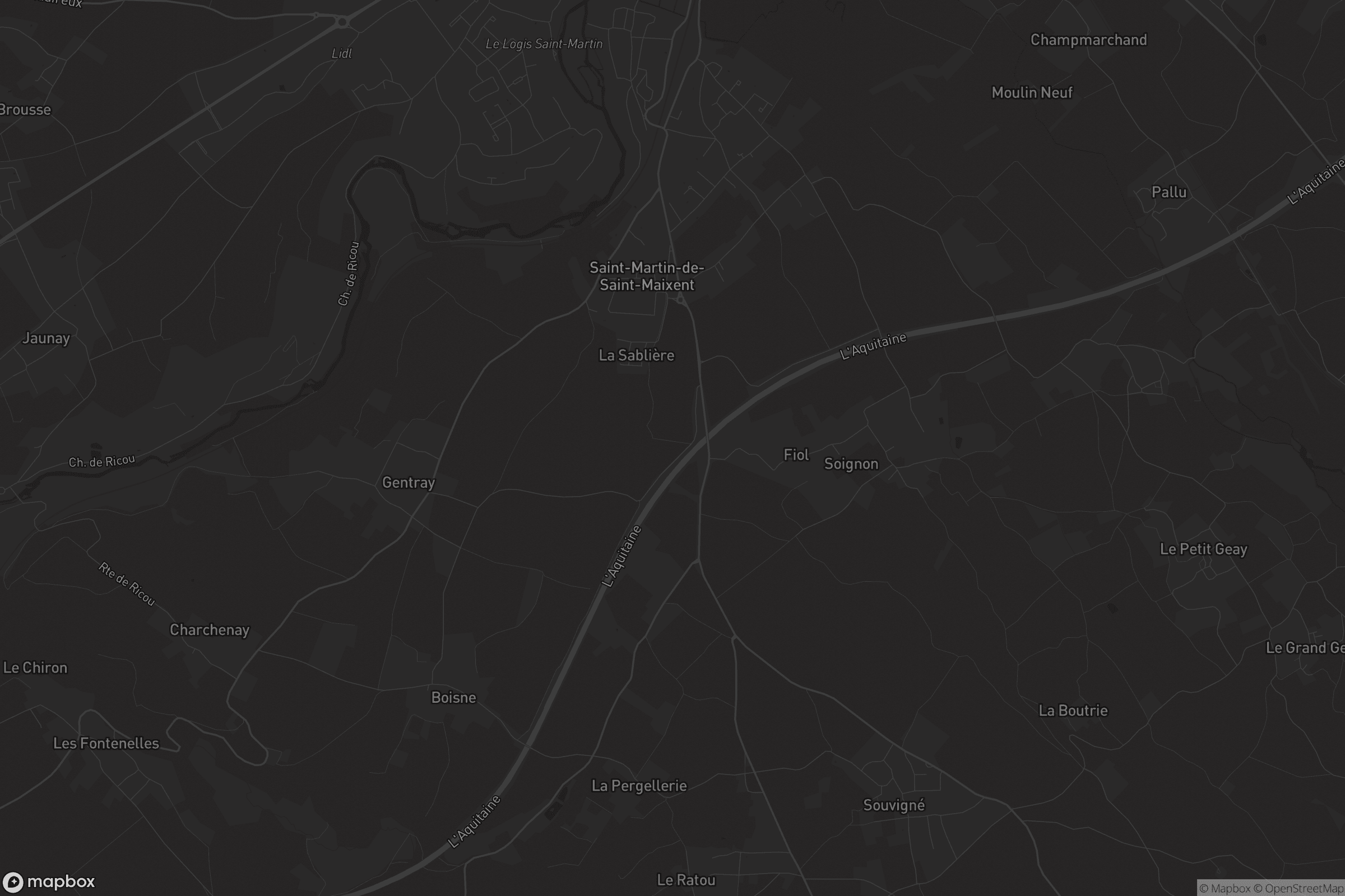 Carte de Saint-Martin-de-Saint-Maixent