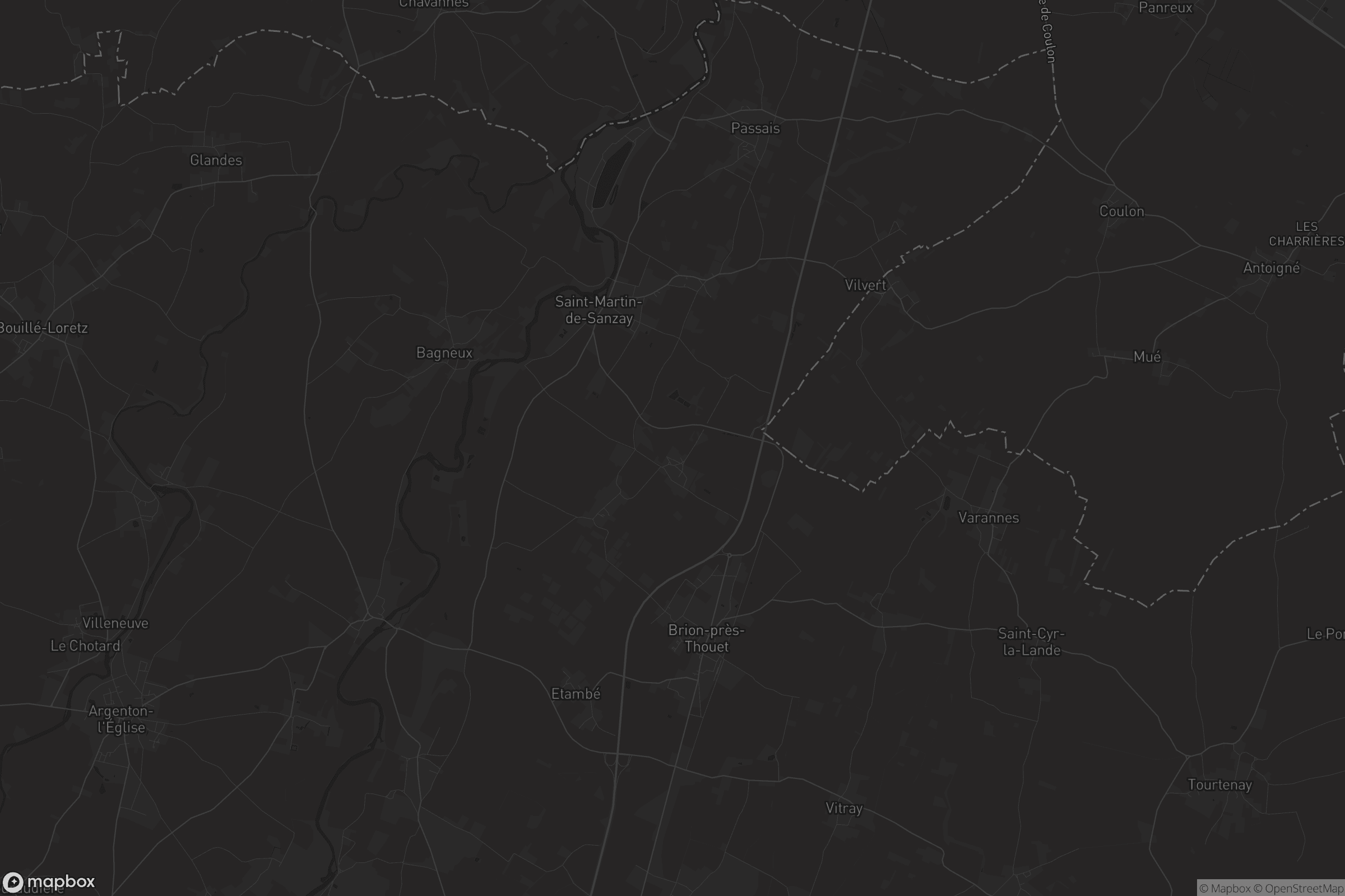 Carte de Saint-Martin-de-Sanzay