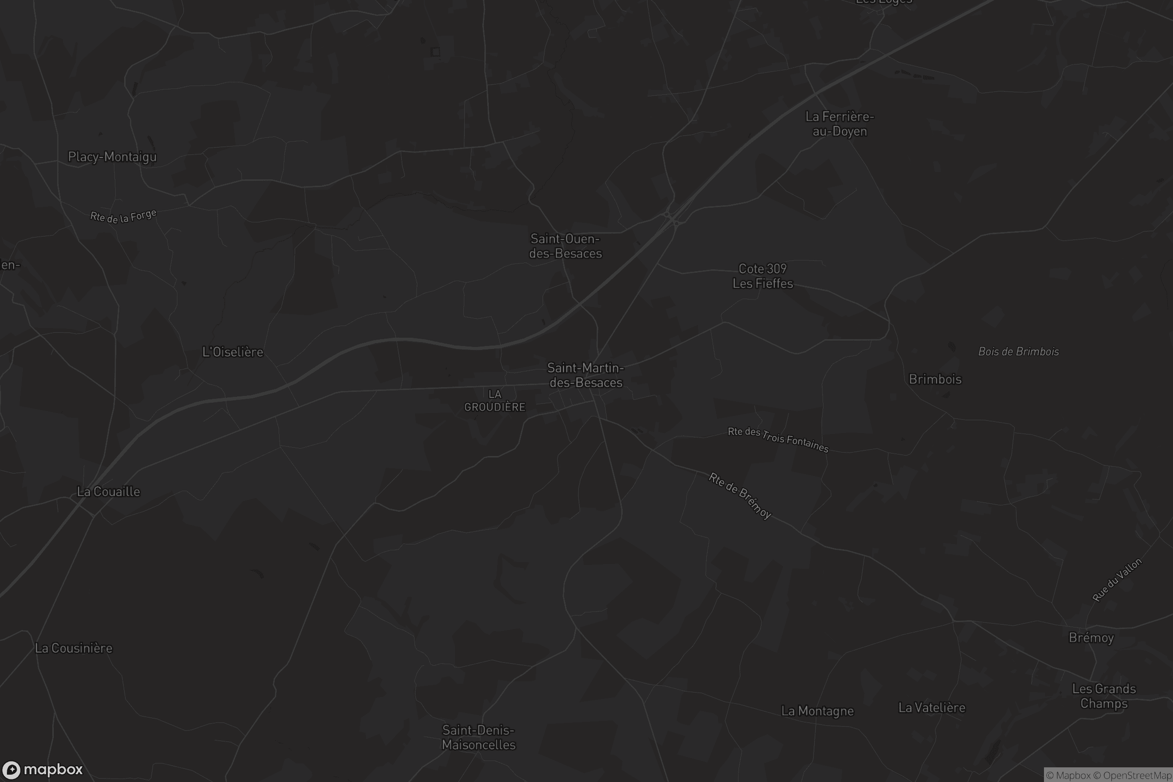 Carte de Saint-Martin-des-Besaces