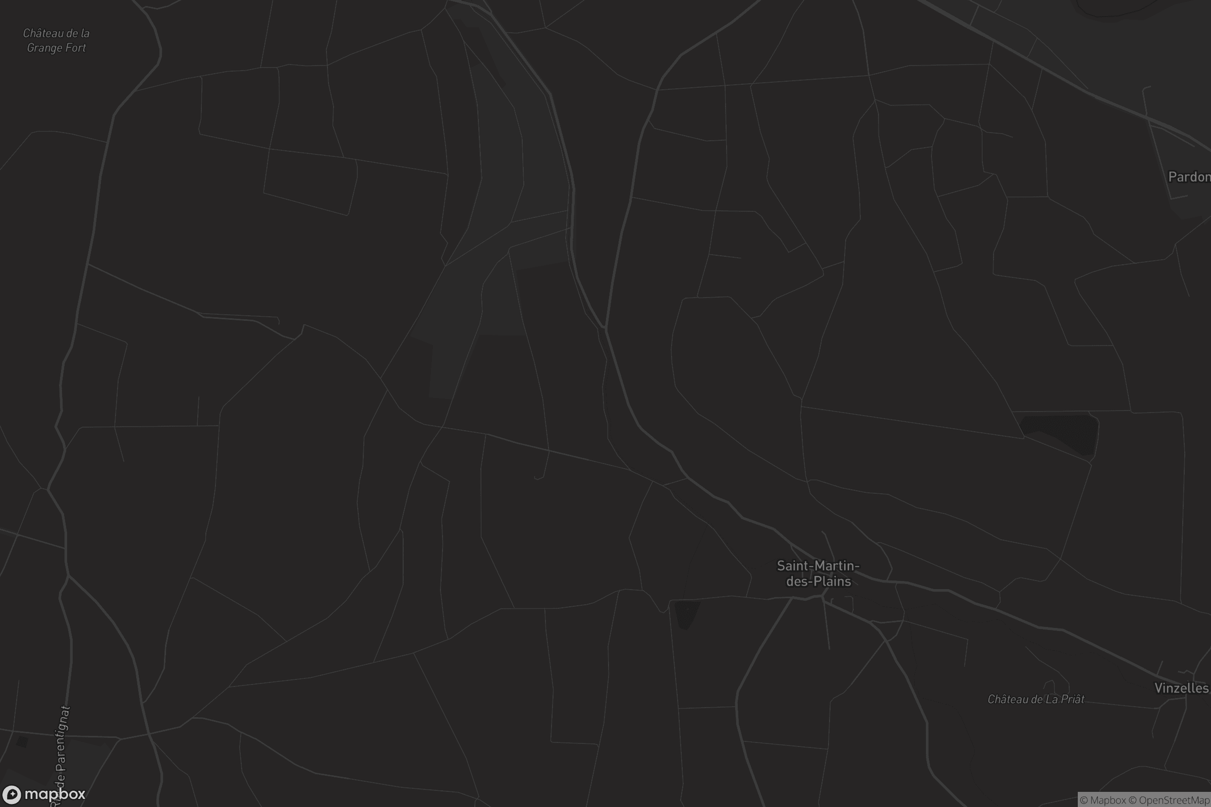 Carte de Saint-Martin-des-Plains