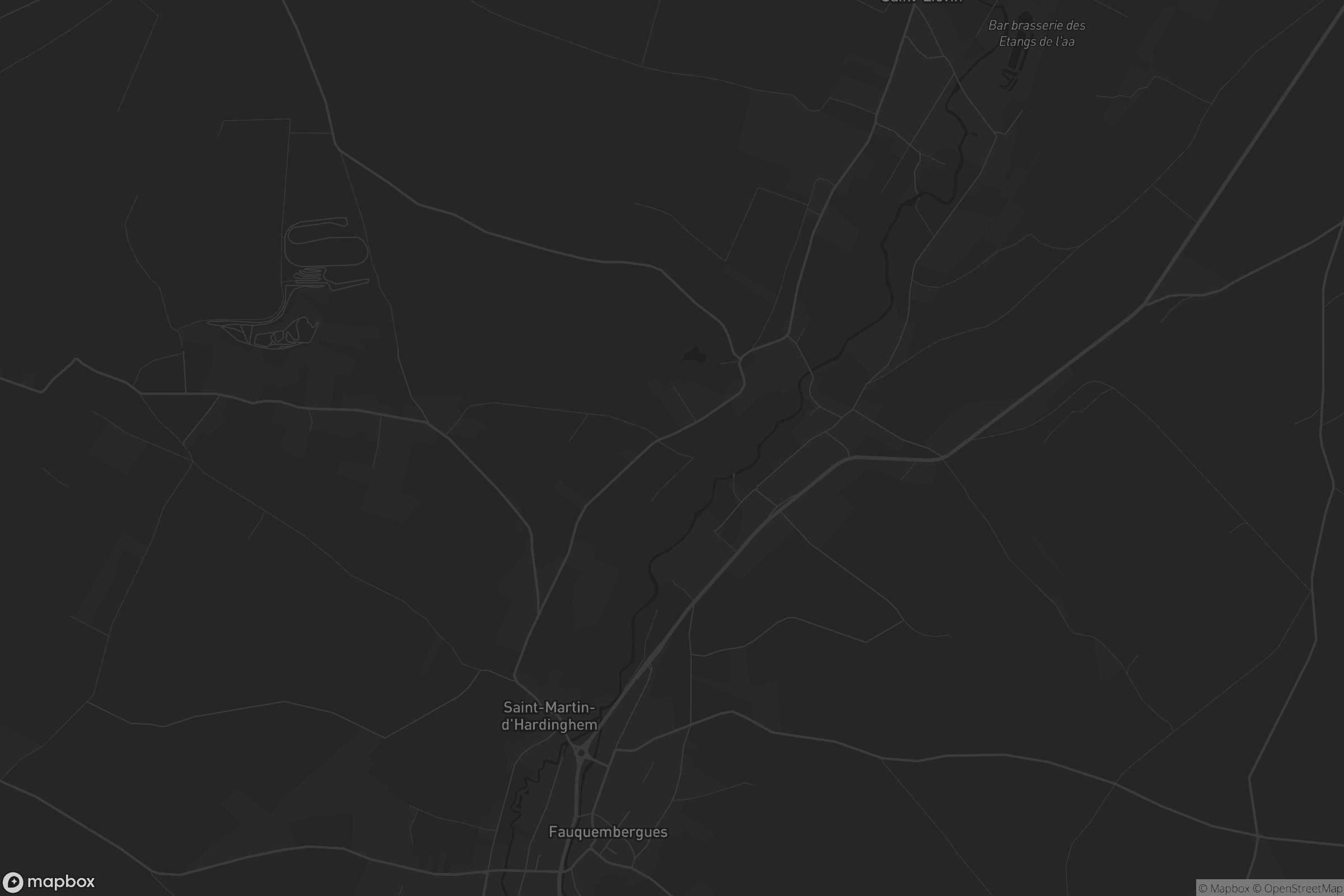 Carte de Saint-Martin-d'Hardinghem