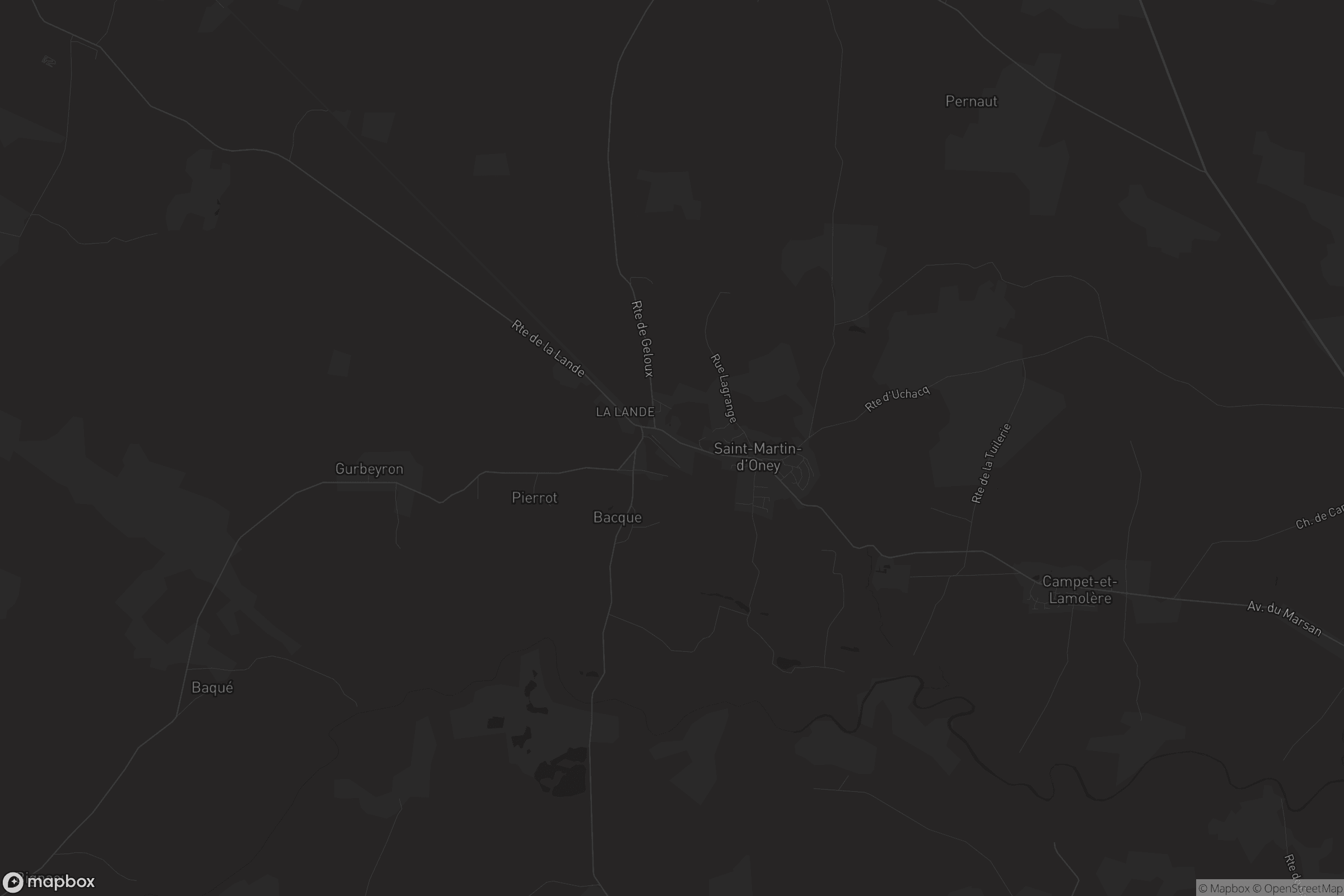 Carte de Saint-Martin-d'Oney