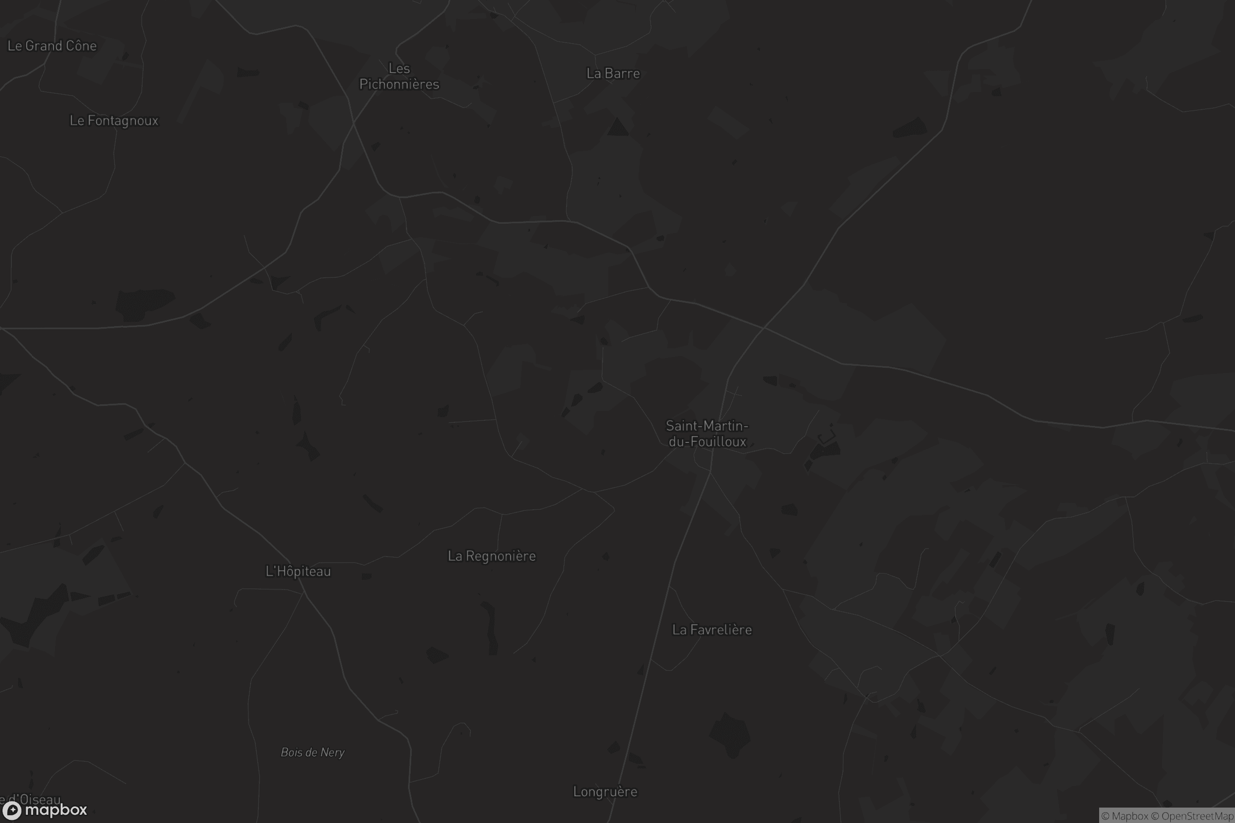 Carte de Saint-Martin-du-Fouilloux