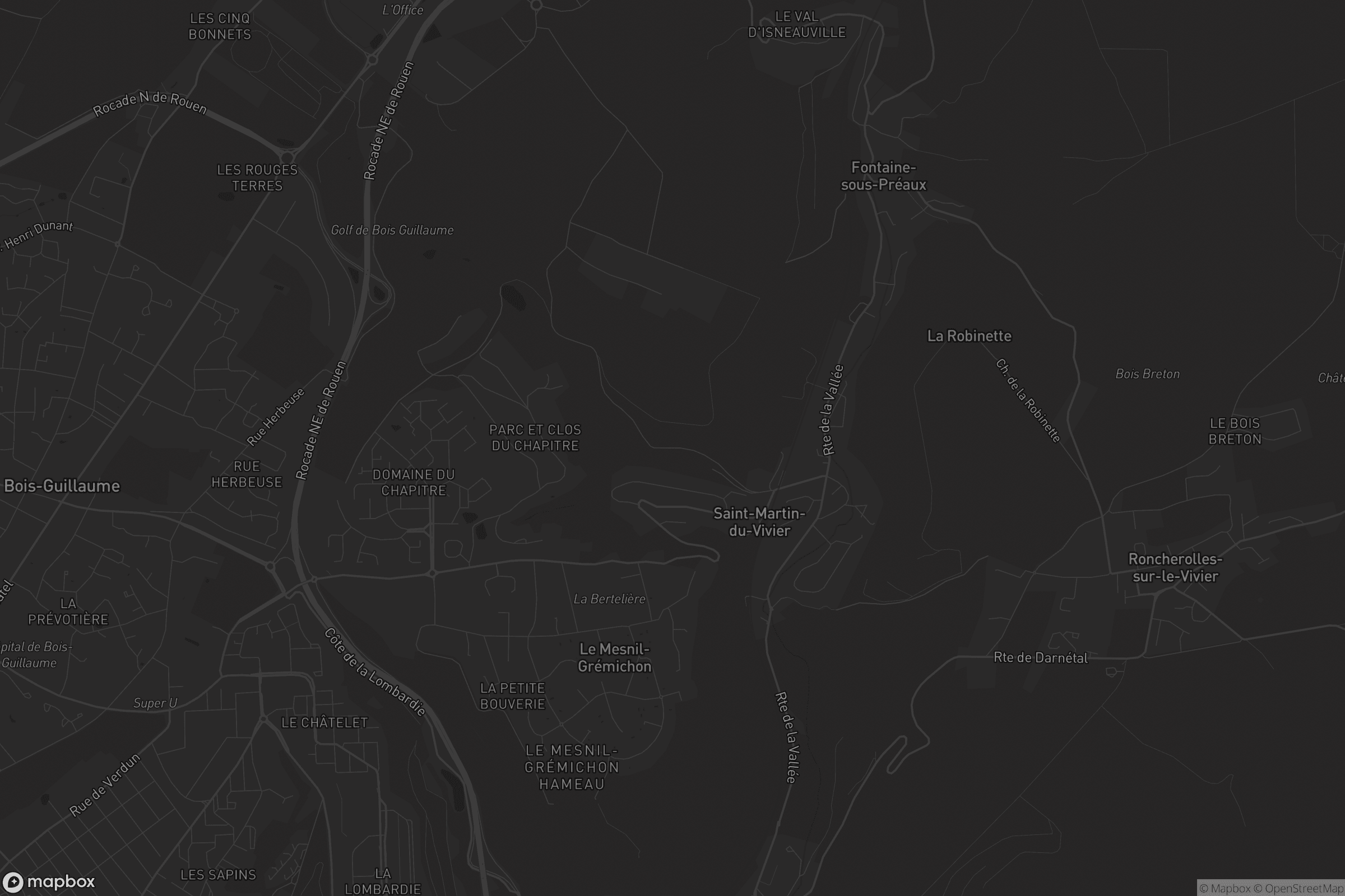 Carte de Saint-Martin-du-Vivier