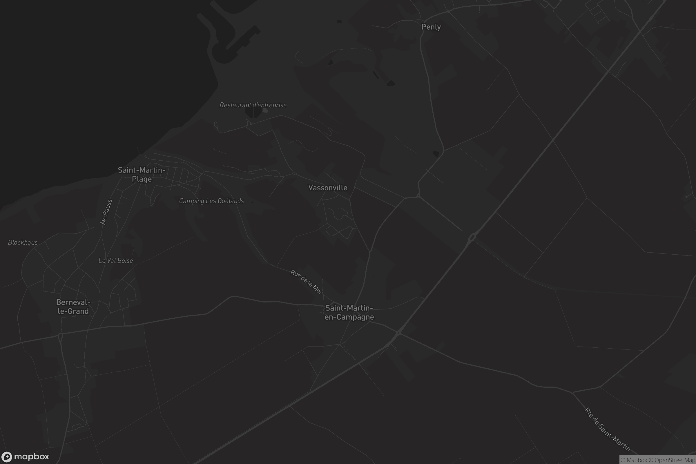 Carte de Saint-Martin-en-Campagne